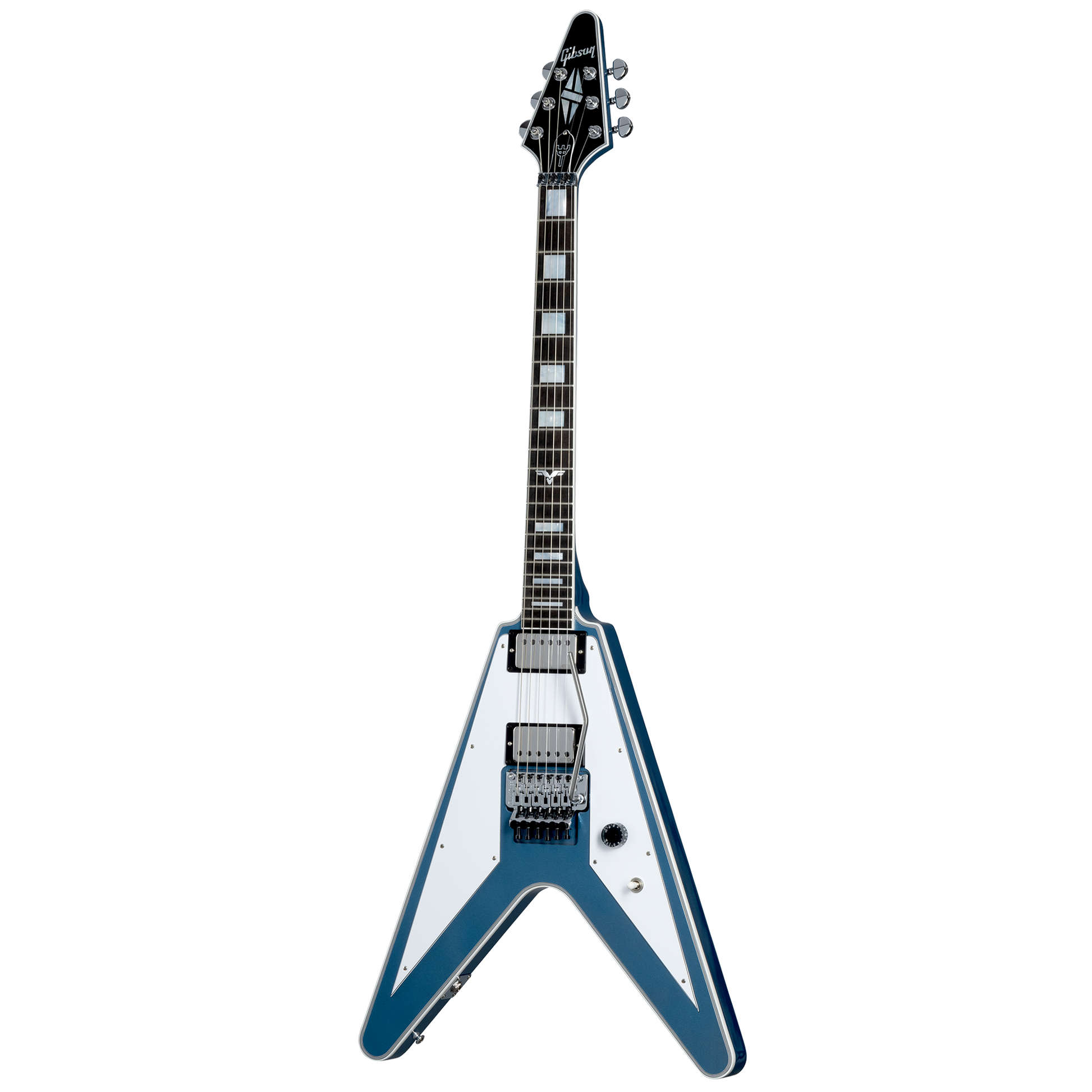 Gibson Custom Richie Faulkner Flying V Custom, Pelham Blue