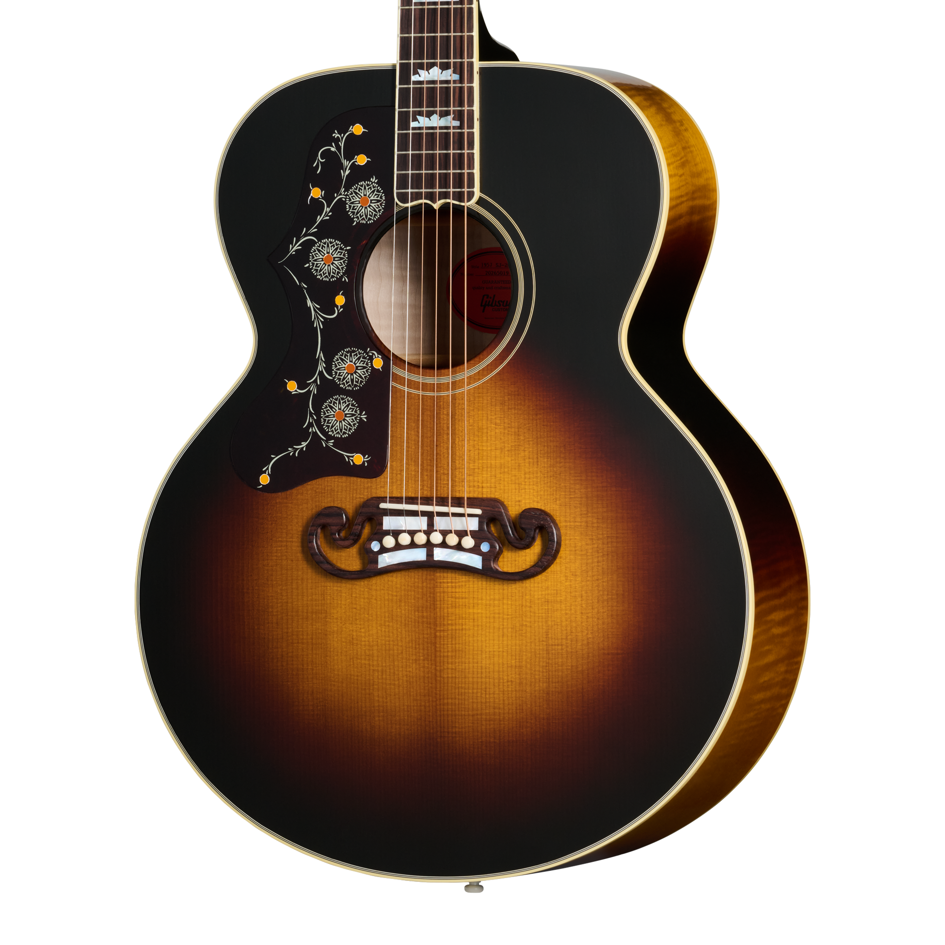 Gibson Custom 1957 SJ-200 Reissue, Left-Handed, Vintage Sunburst
