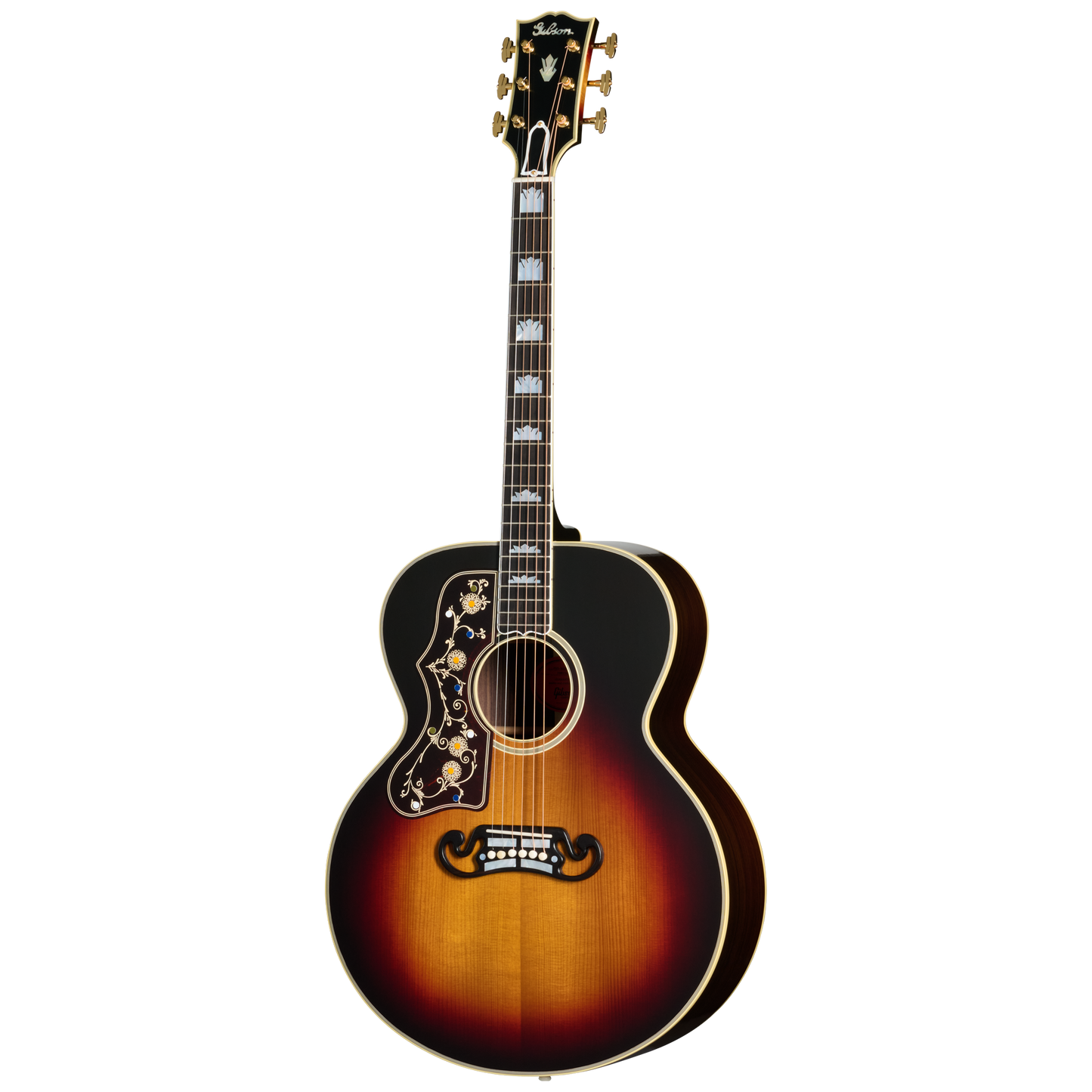 Gibson Custom Pre-War SJ-200 Rosewood, Left-Handed, Vintage Sunburst