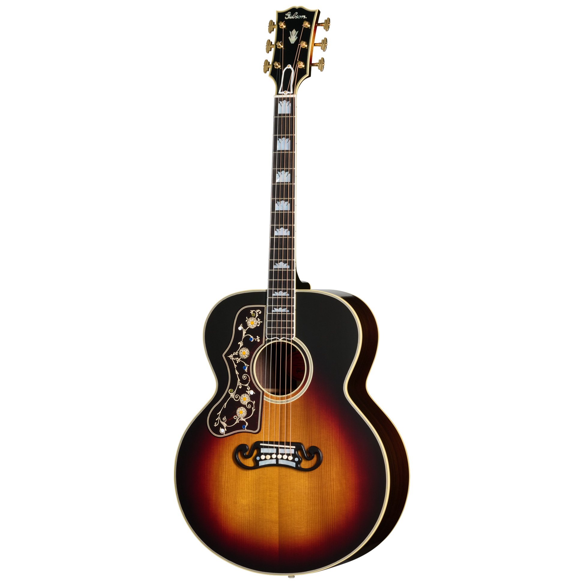 Gibson Custom Pre-War SJ-200 Rosewood, Left-Handed, Vintage Sunburst