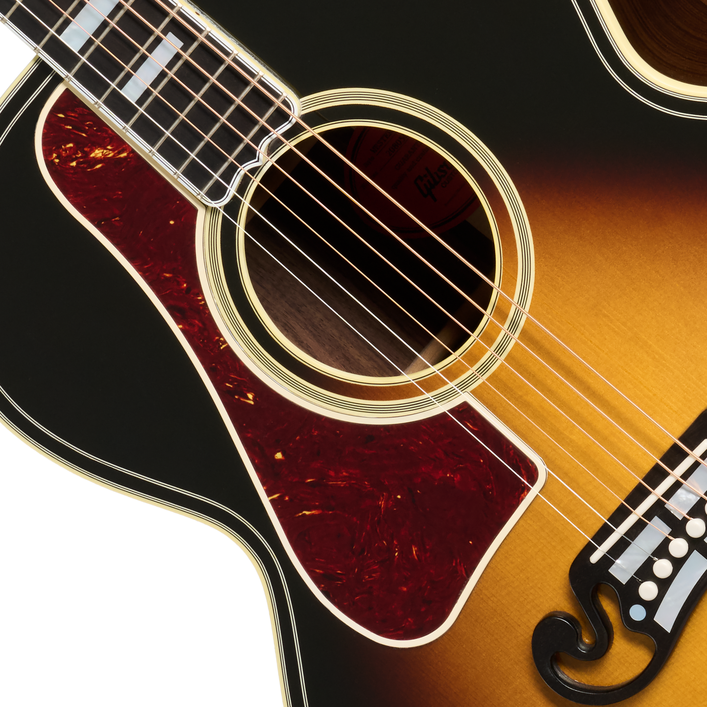 Gibson Custom SJ-200 Western Classic, Left-Handed, Vintage Sunburst