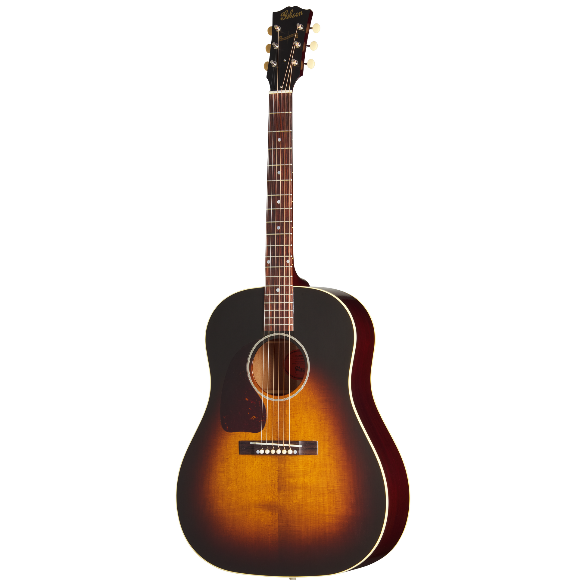 Gibson Custom 1942 Banner J-45 Reissue, Left-Handed, Vintage Sunburst