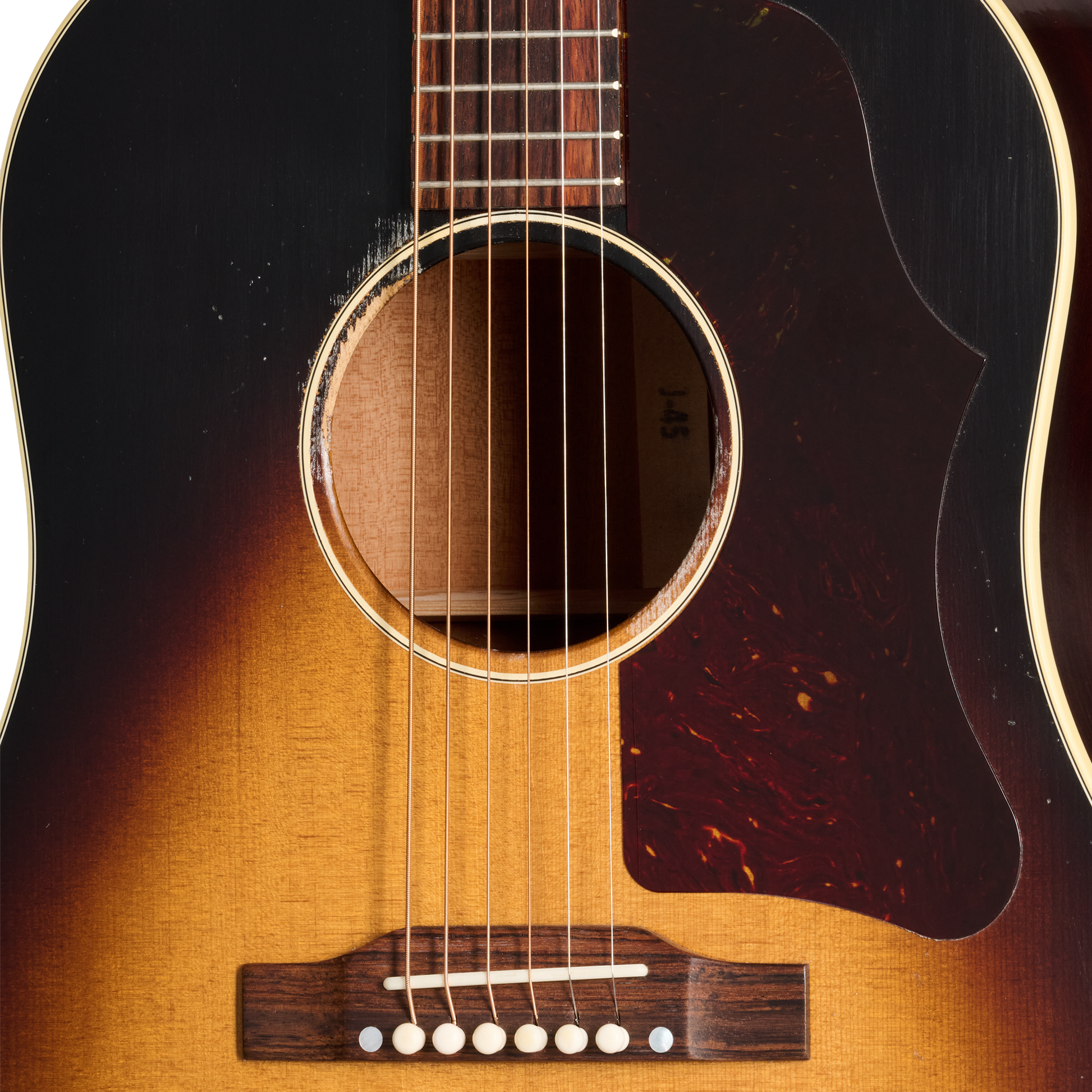 Gibson Custom 1955 J-45 Reissue, Light Aged, Vintage Sunburst
