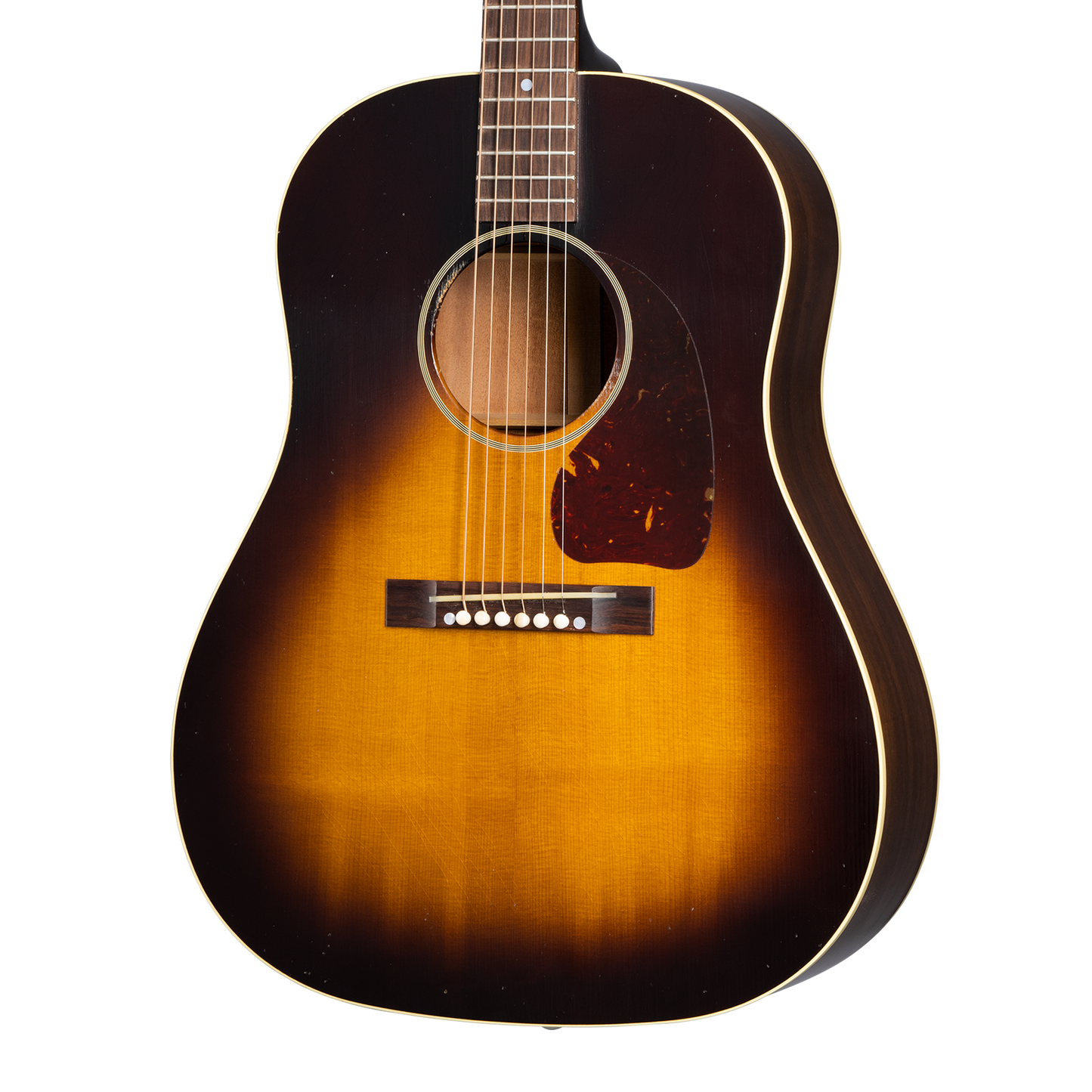 Gibson Custom 1942 Banner J-45 Reissue, Light Aged, Vintage Sunburst