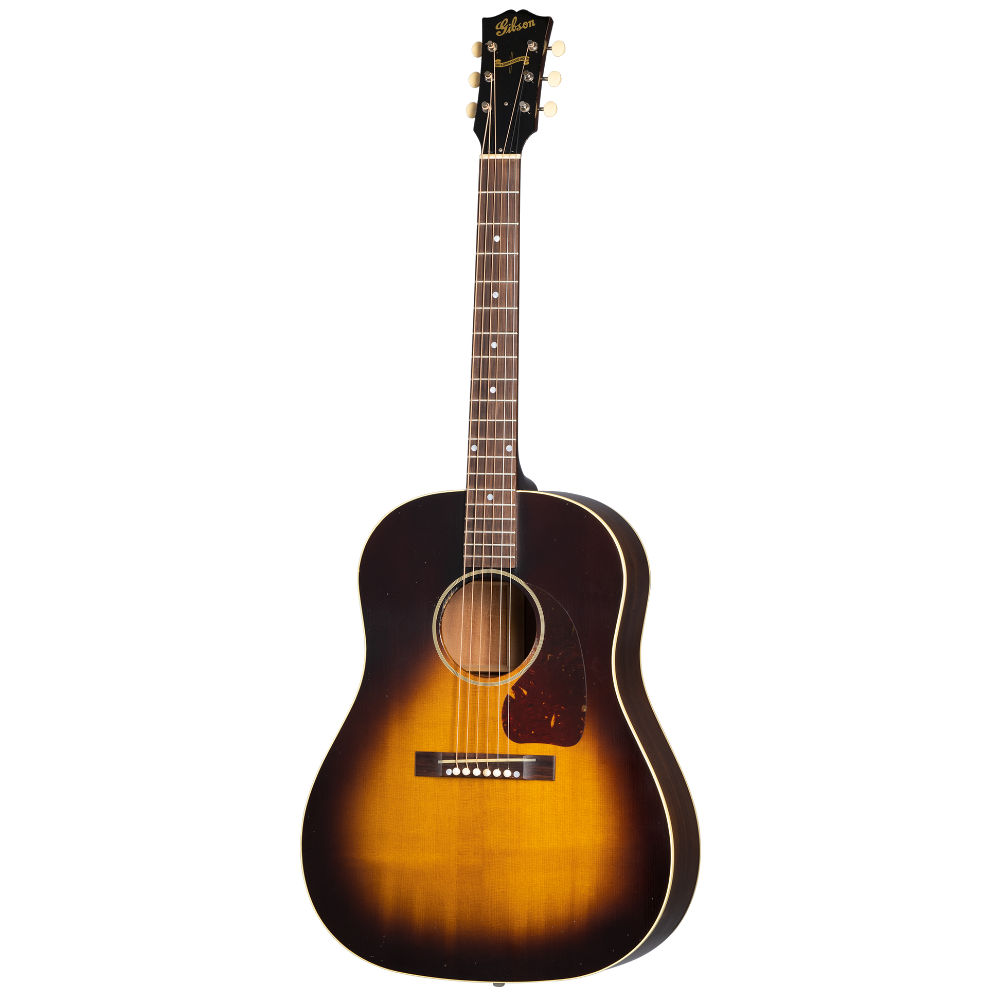 Gibson Custom 1942 Banner J-45 Reissue, Light Aged, Vintage Sunburst