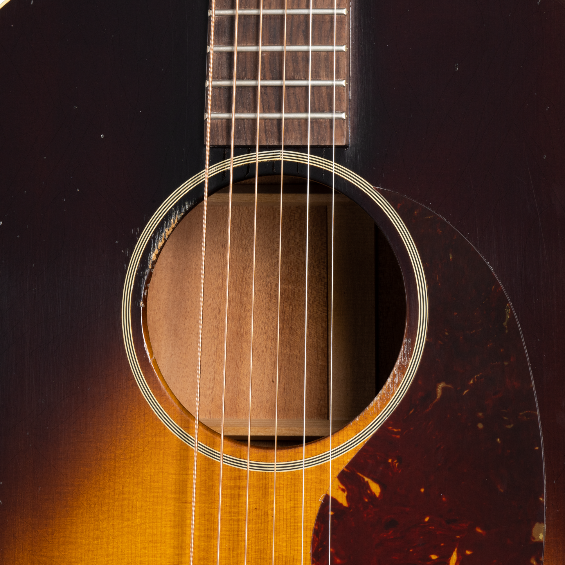 Gibson Custom 1942 Banner J-45 Reissue, Light Aged, Vintage Sunburst
