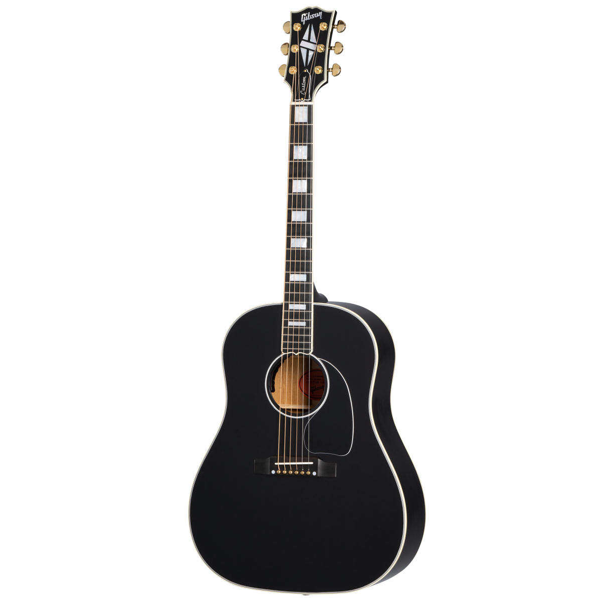 Gibson J-45 Custom Acoustic Guitar - Ebony