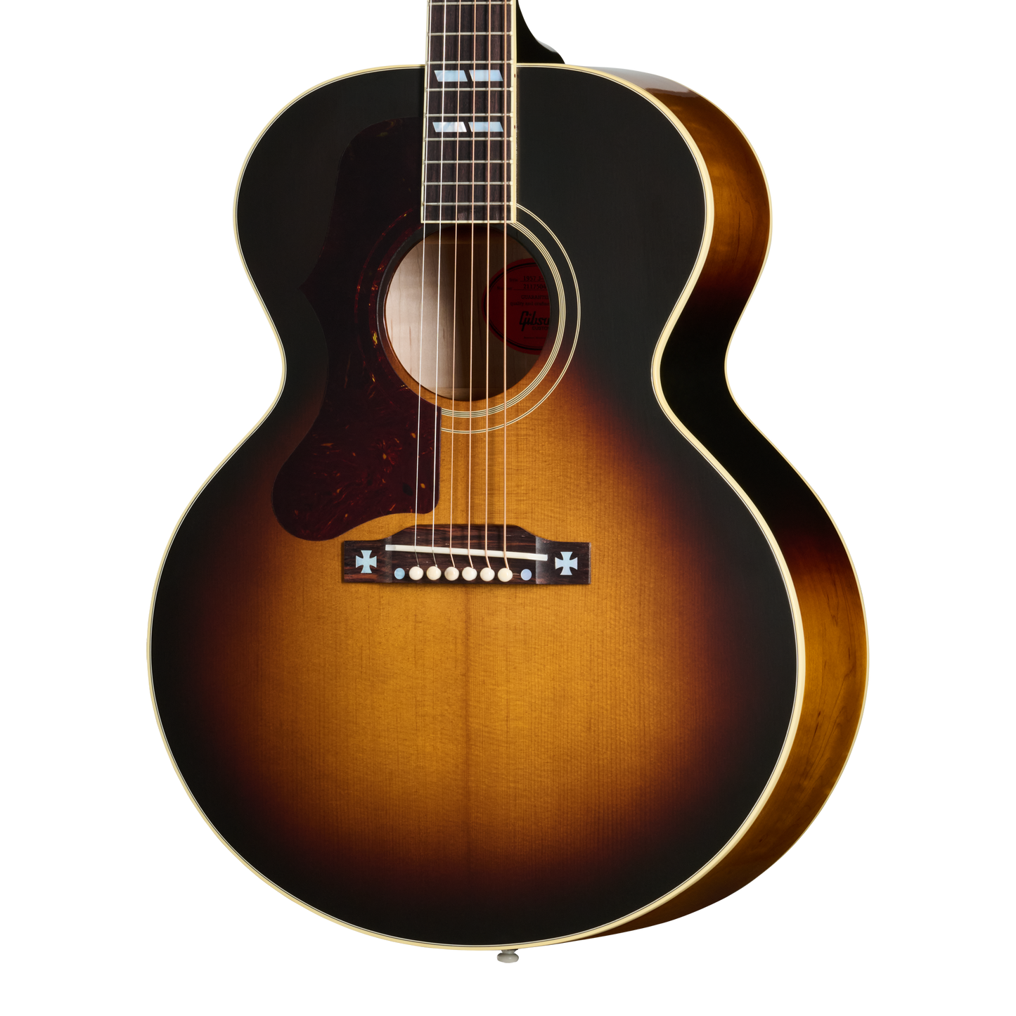 Gibson Custom 1952 J-185 Reissue, Left-Handed, Vintage Sunburst
