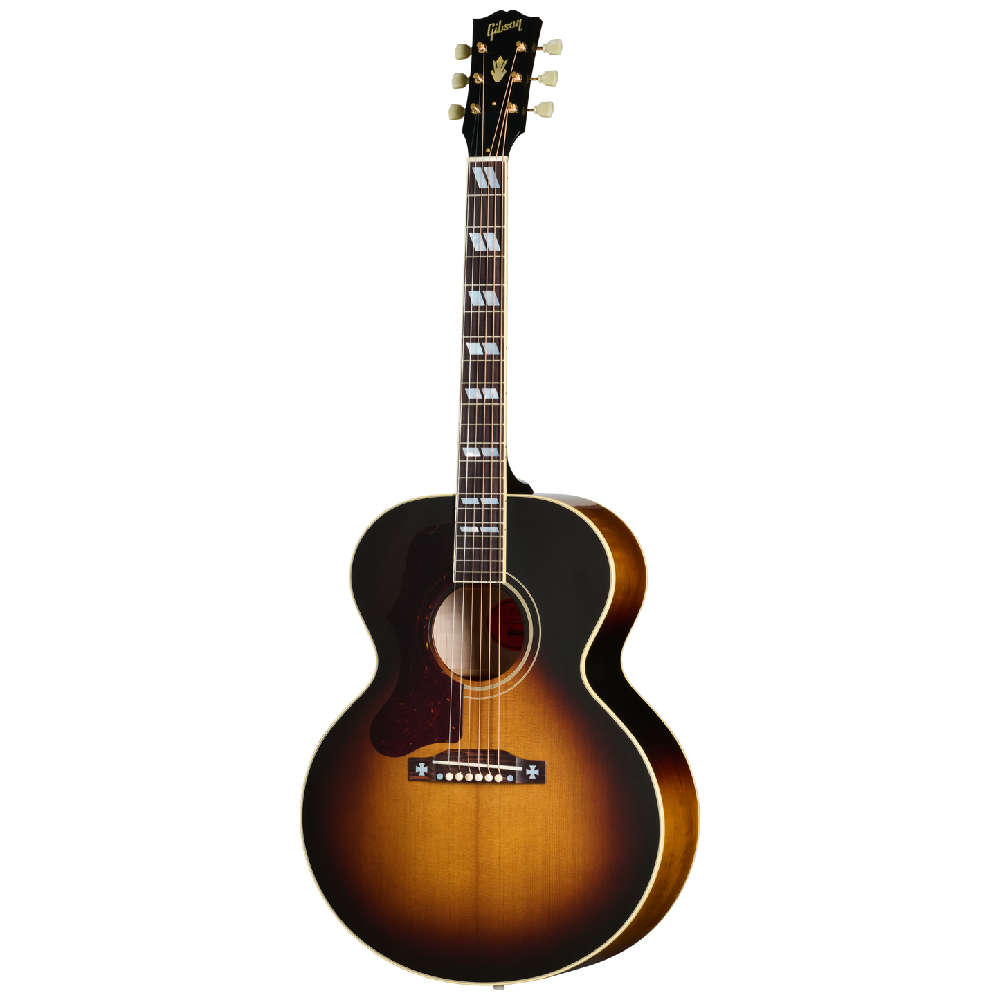 Gibson Custom 1952 J-185 Reissue, Left-Handed, Vintage Sunburst