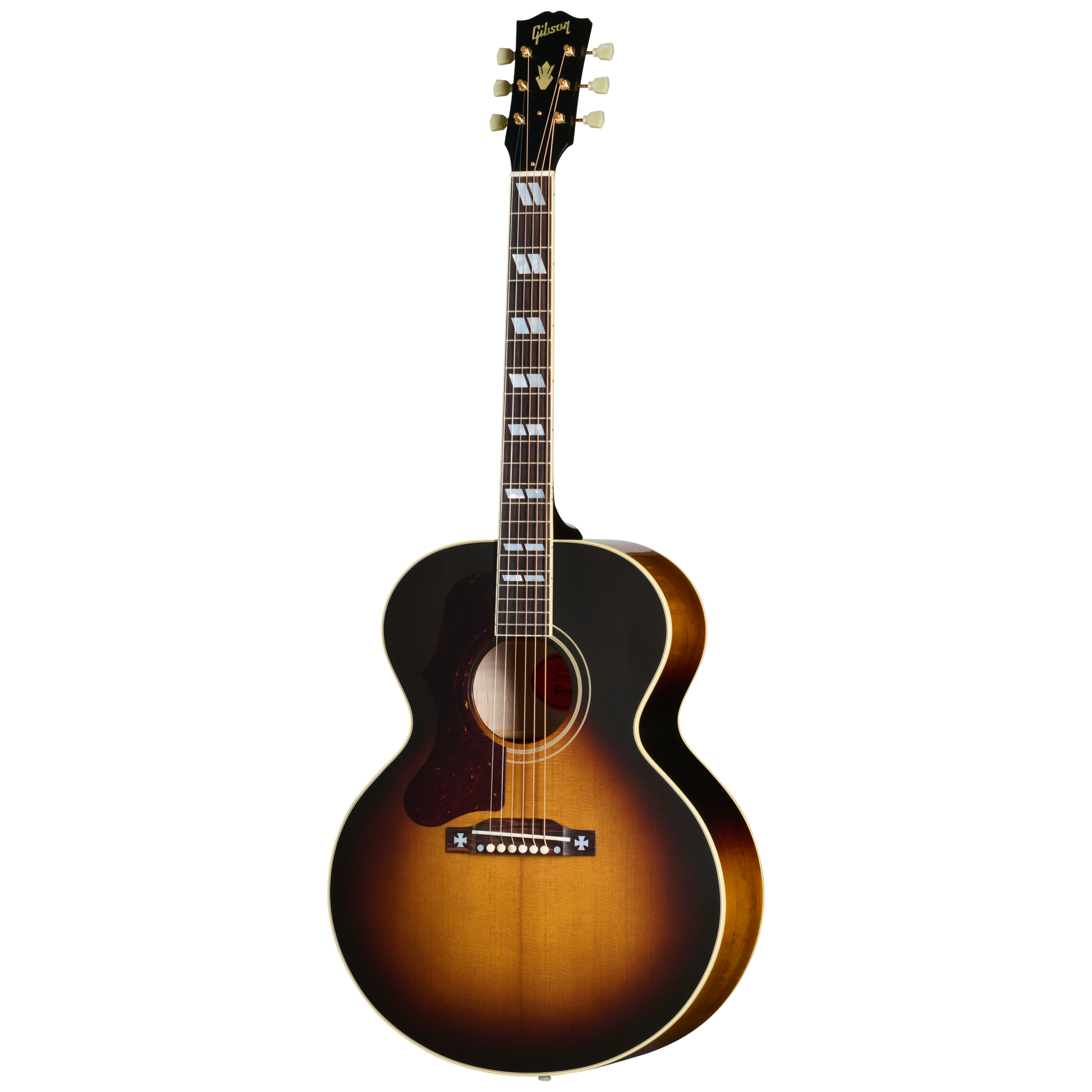 Gibson Custom 1952 J-185 Reissue, Left-Handed, Vintage Sunburst