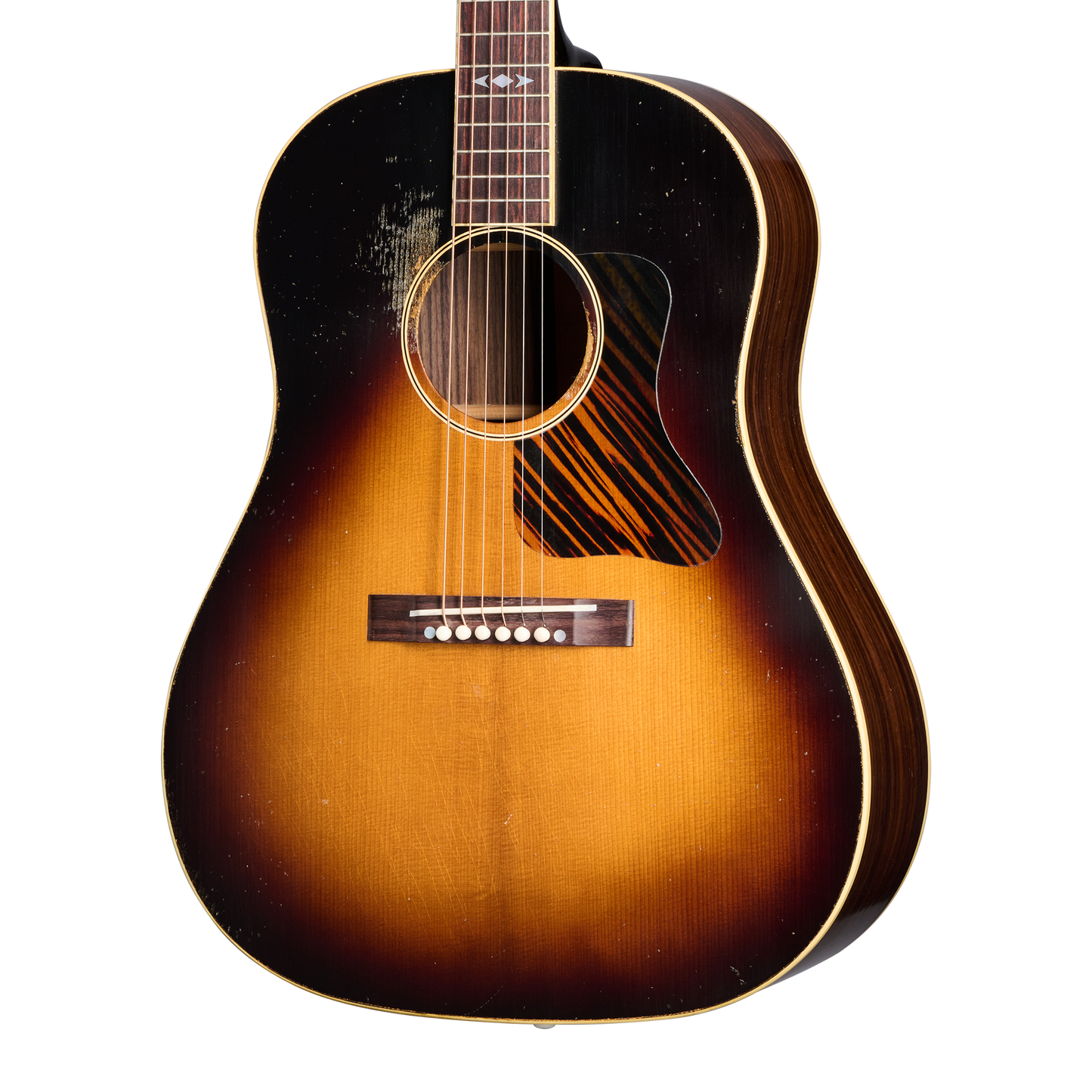Gibson Custom 1936 Advanced Jumbo Reissue, Heavy Aged, Vintage Sunburst