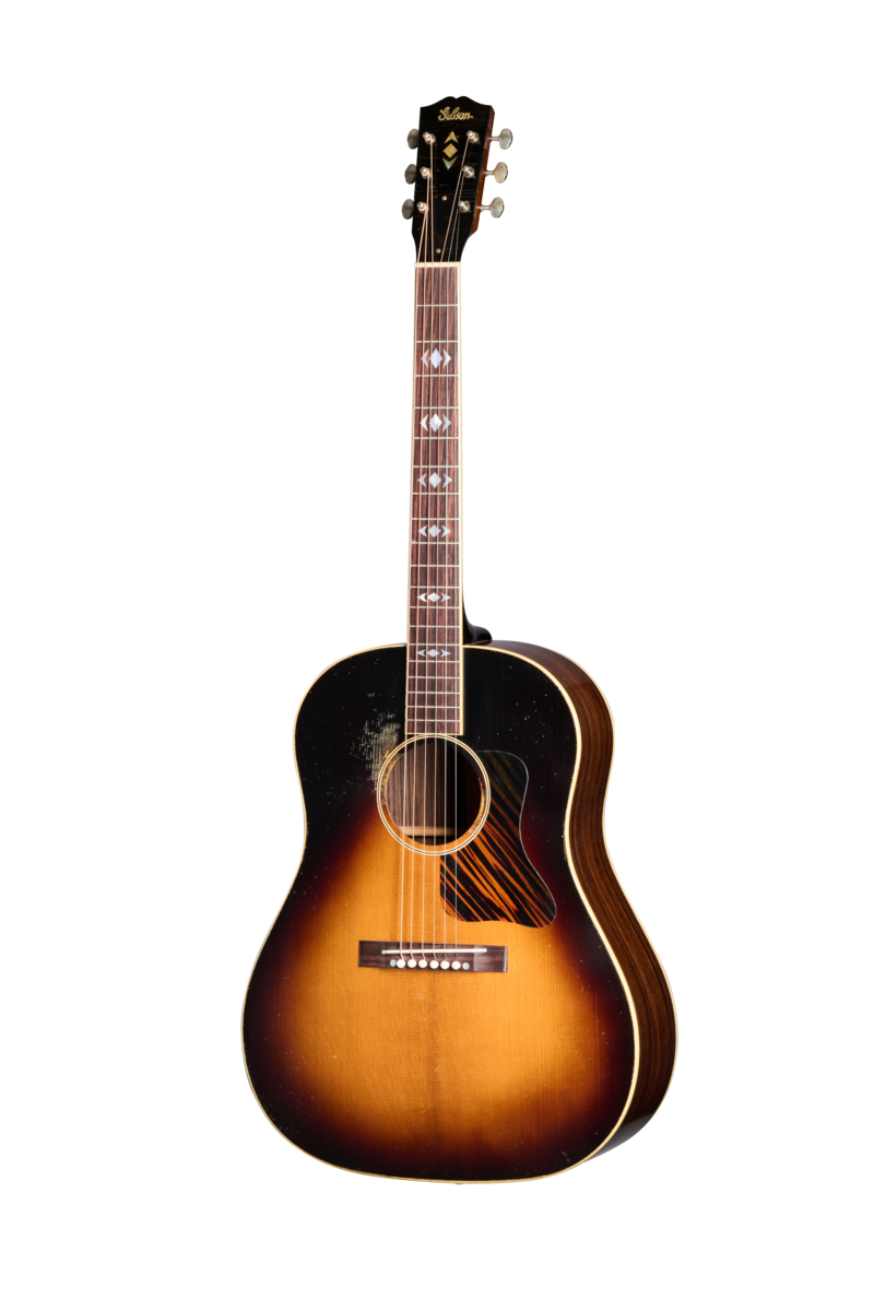 Gibson 1936 Advanced Jumbo Heavy Aged Vintage Sunburst w/case