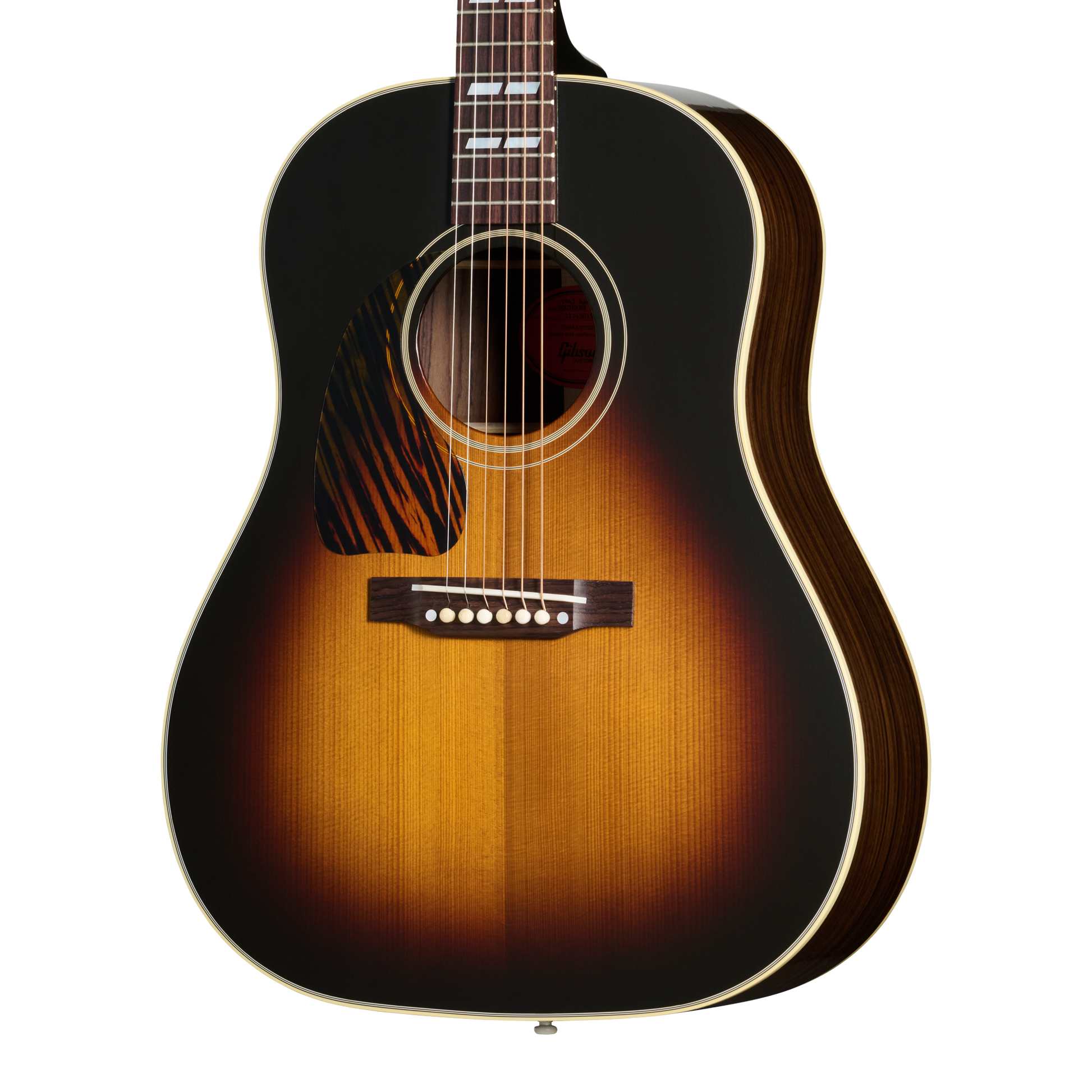 Gibson Custom 1942 Banner Southern Jumbo Reissue, Left-Handed, Vintage Sunburst