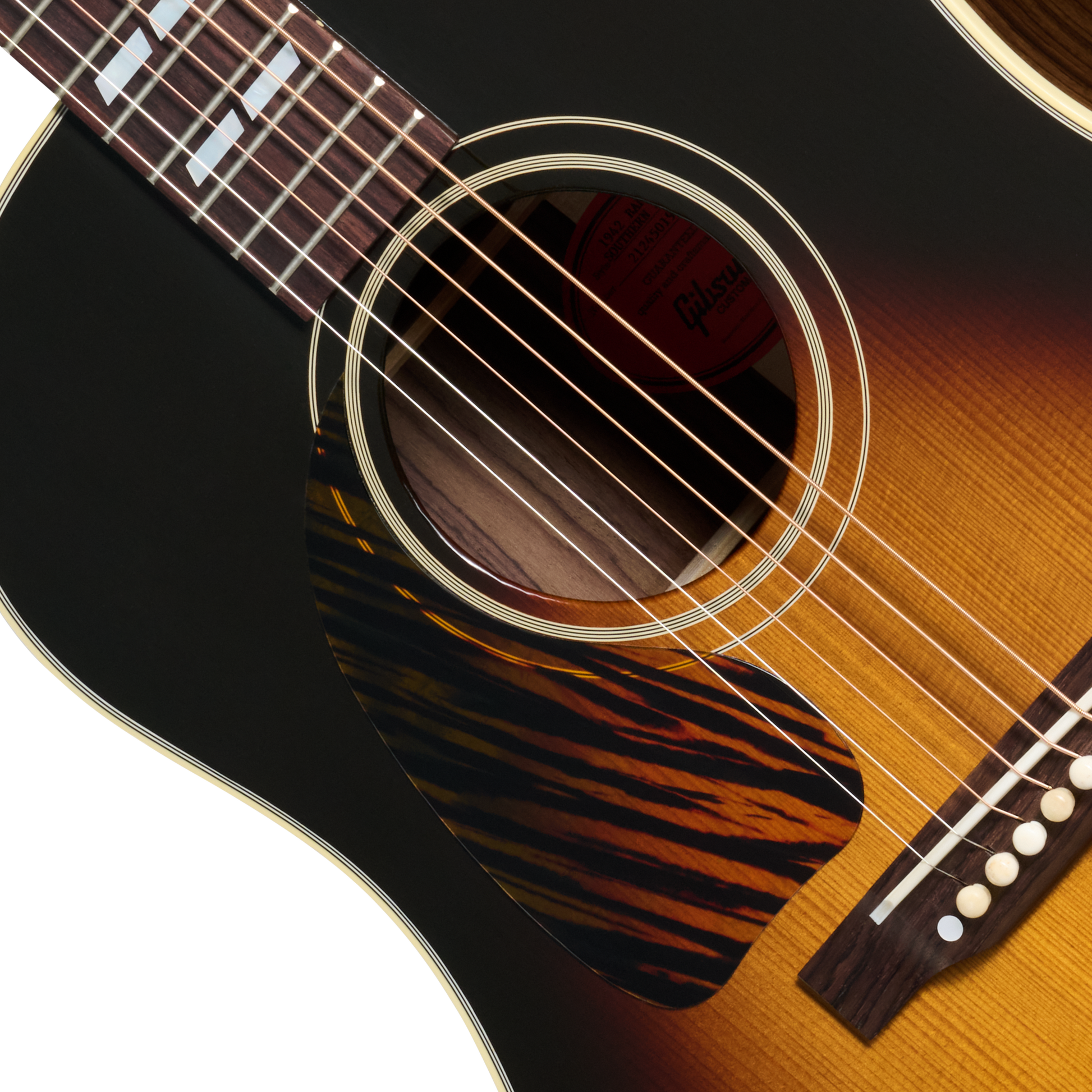 Gibson Custom 1942 Banner Southern Jumbo Reissue, Left-Handed, Vintage Sunburst