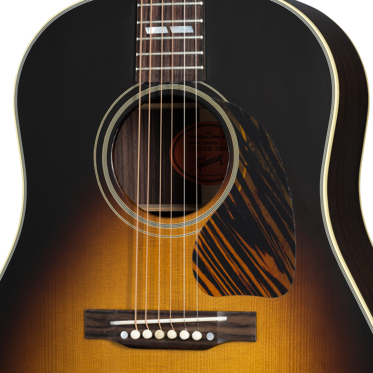 Gibson 1942 Banner Southern Jumbo Vintage Sunburst