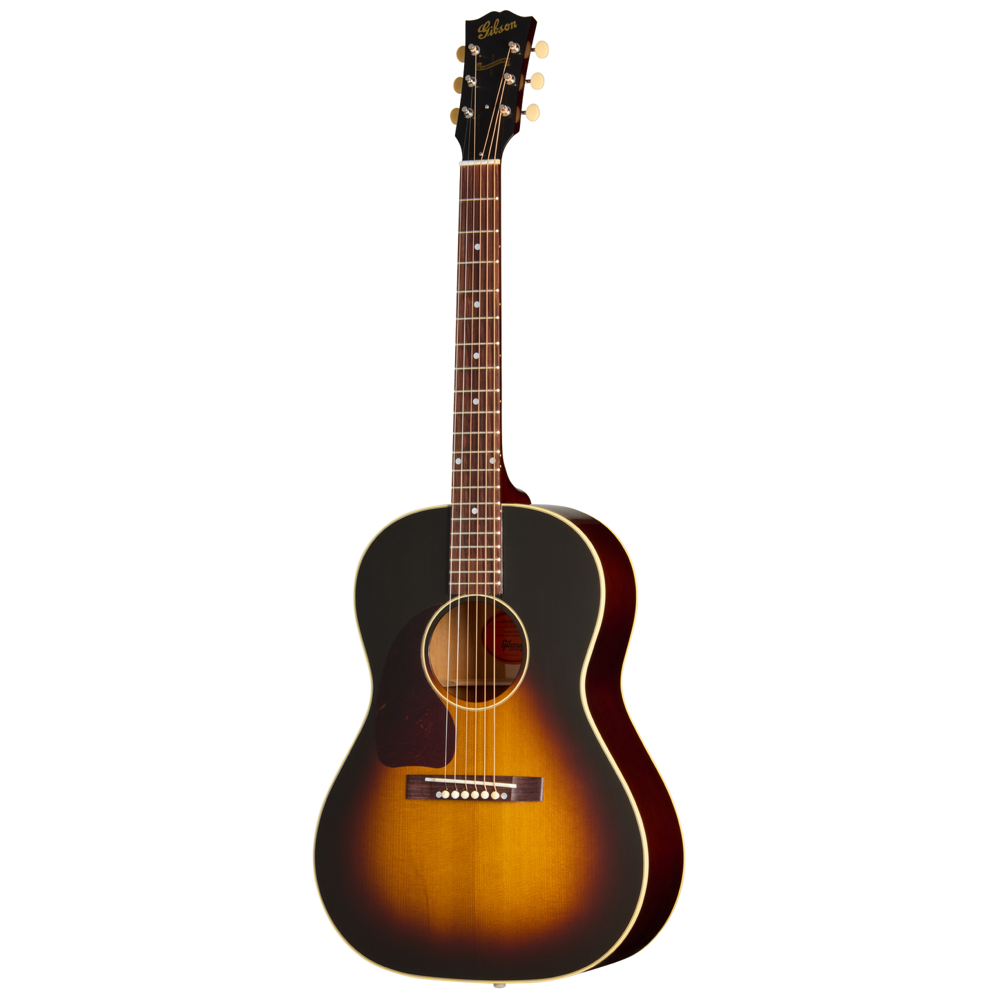 Gibson Custom 1942 Banner LG-2 Reissue, Left-Handed, Vintage Sunburst