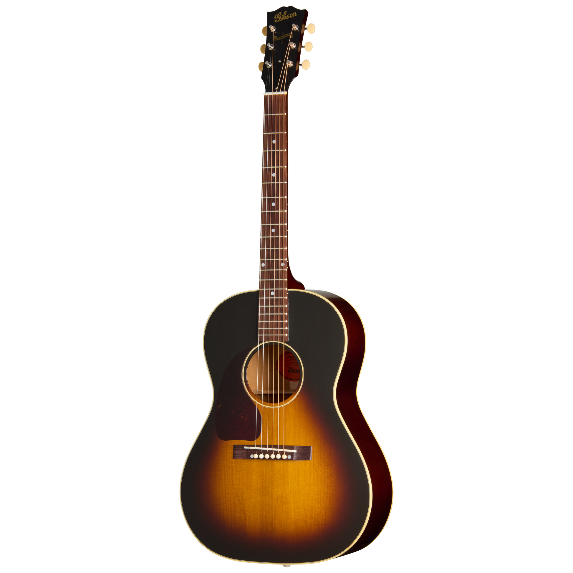 Gibson Custom 1942 Banner LG-2 Reissue, Left-Handed, Vintage Sunburst