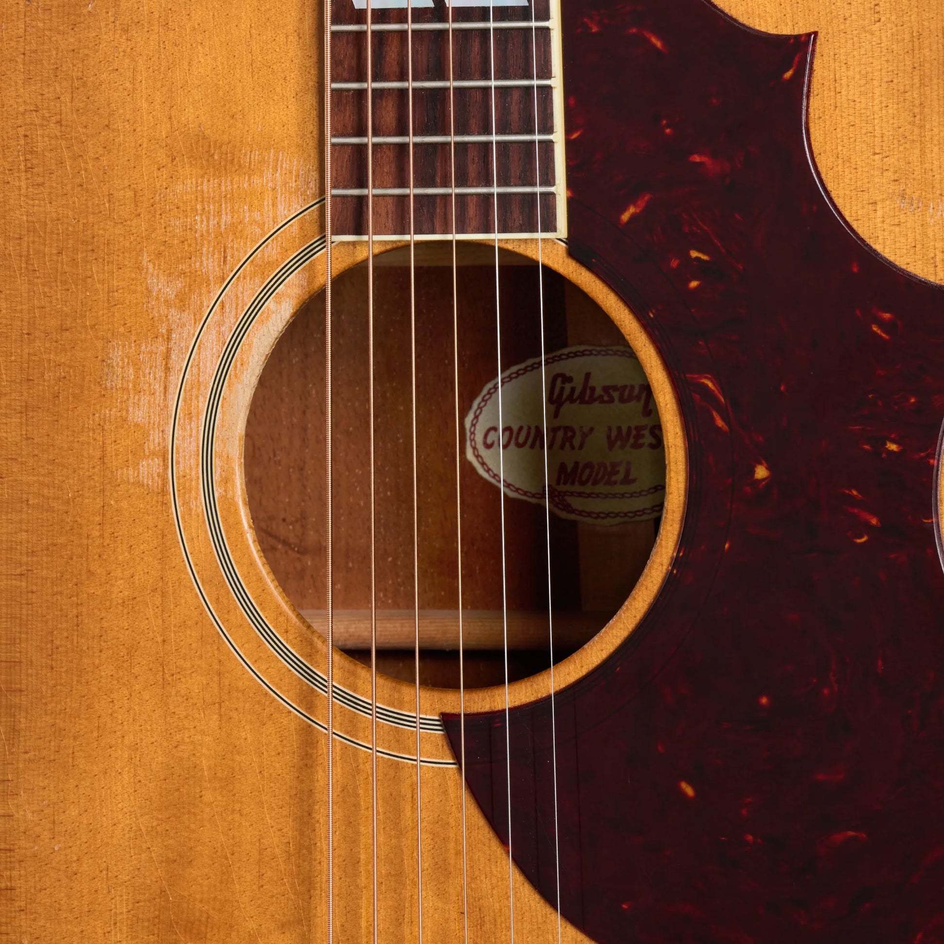 Gibson Custom 1963 Country Western Reissue, Heavy Aged, Smoked Natural