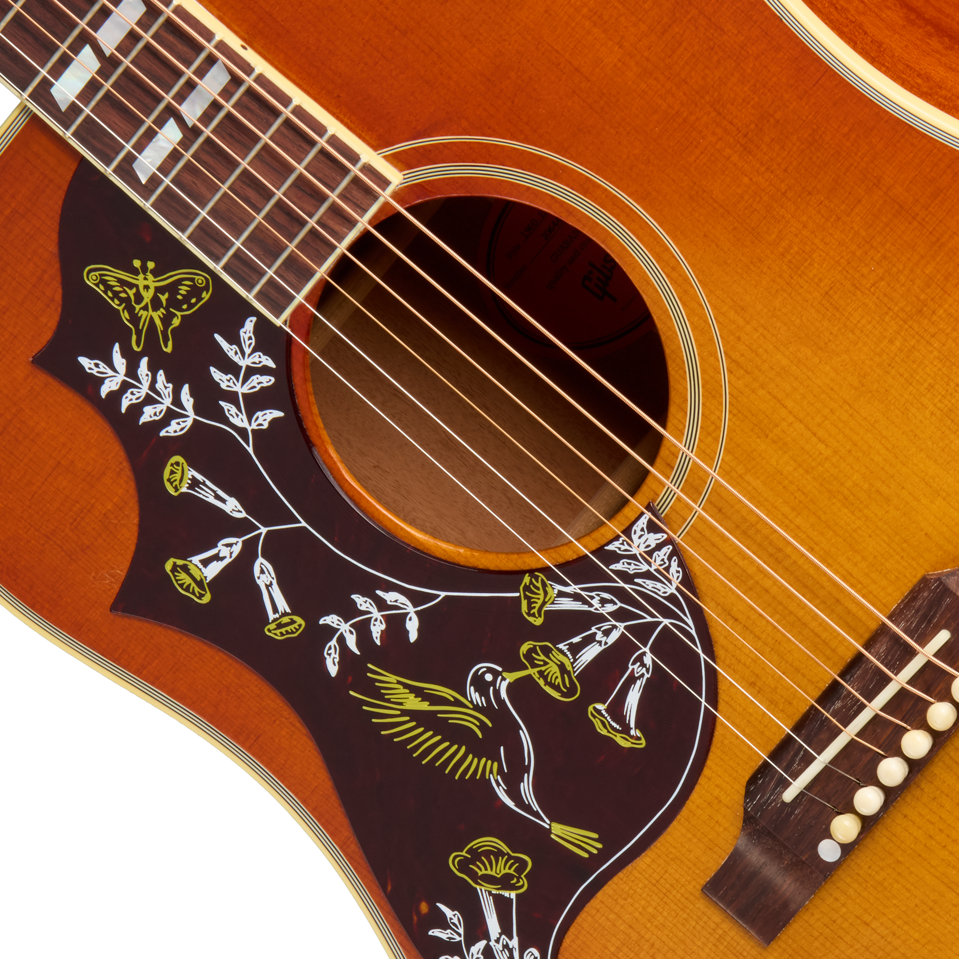 Gibson Custom 1960 Hummingbird Reissue, Left-Handed, Heritage Cherry Sunburst