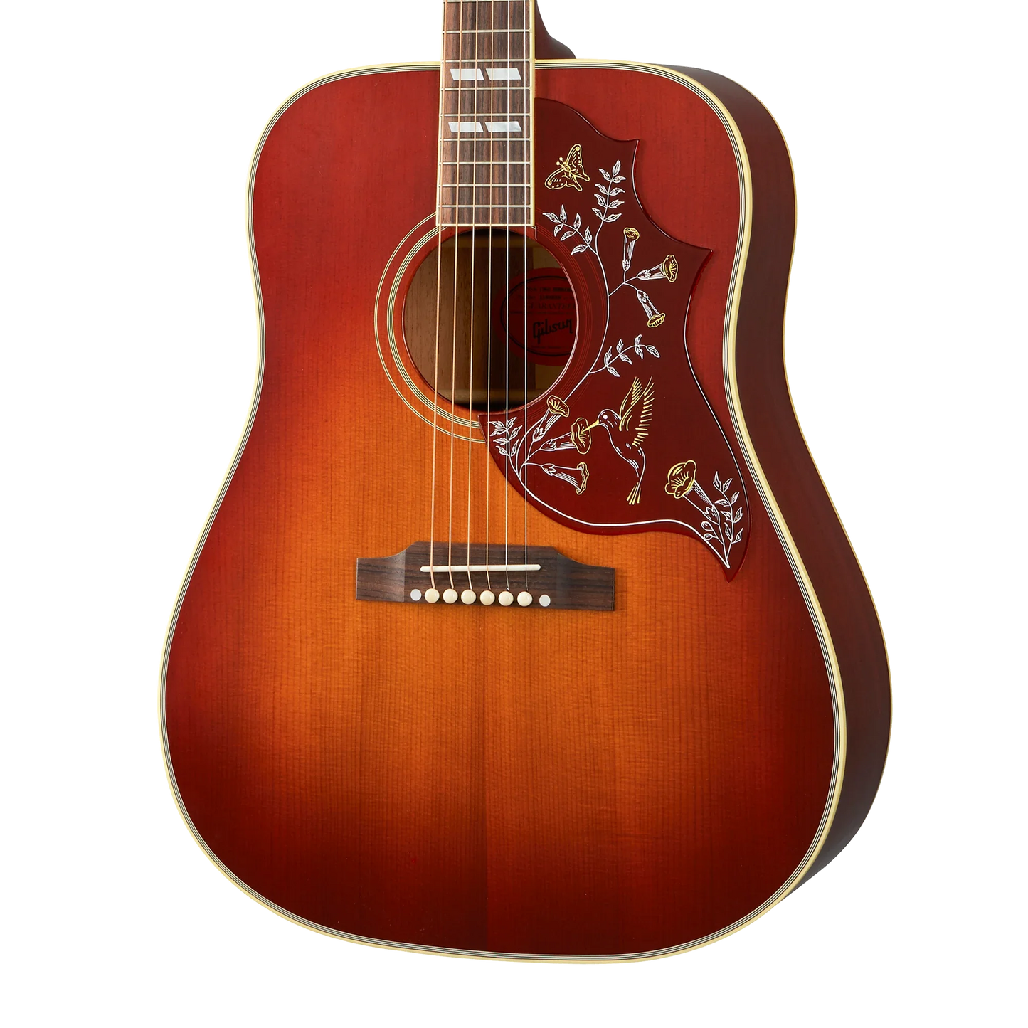 Gibson Custom 1960 Hummingbird Reissue, Heritage Cherry Sunburst