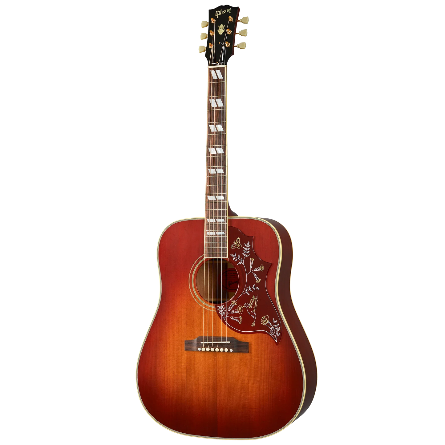 Gibson Custom 1960 Hummingbird Reissue, Heritage Cherry Sunburst