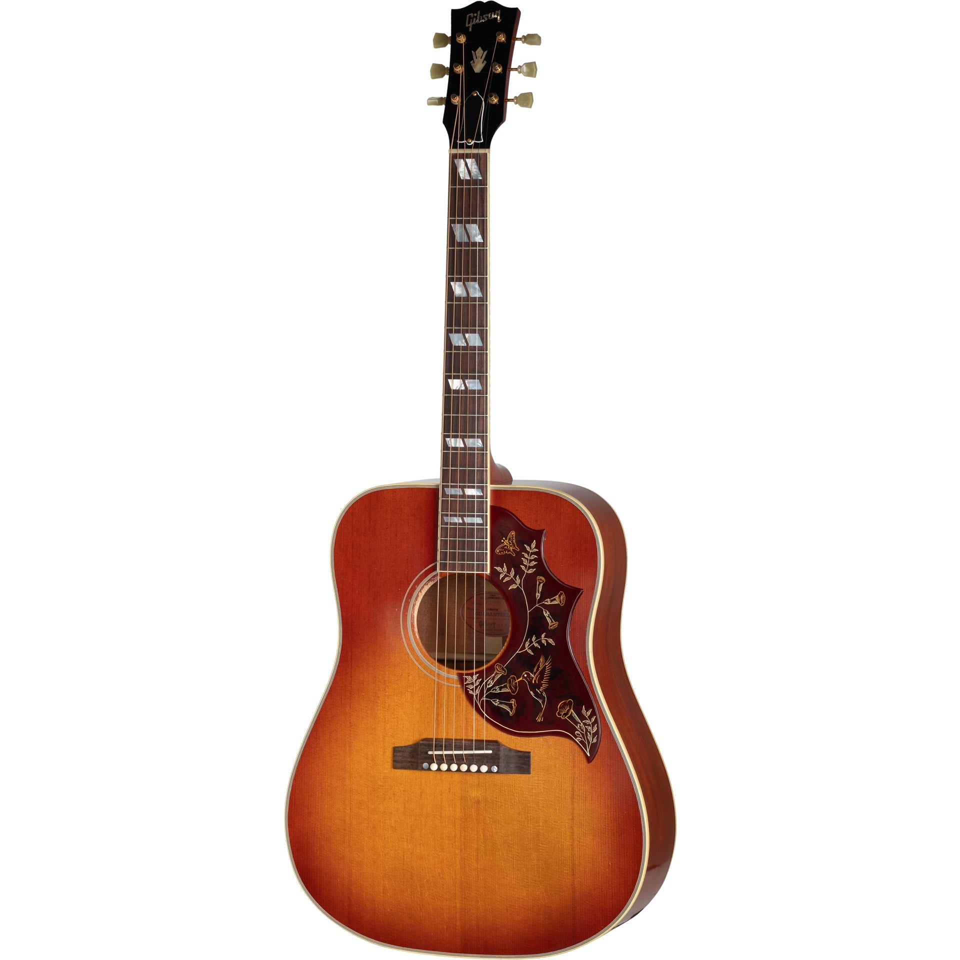 Gibson 1960 Hummingbird Acoustic Guitar - Heritage Cherry Sunburst Light Aged