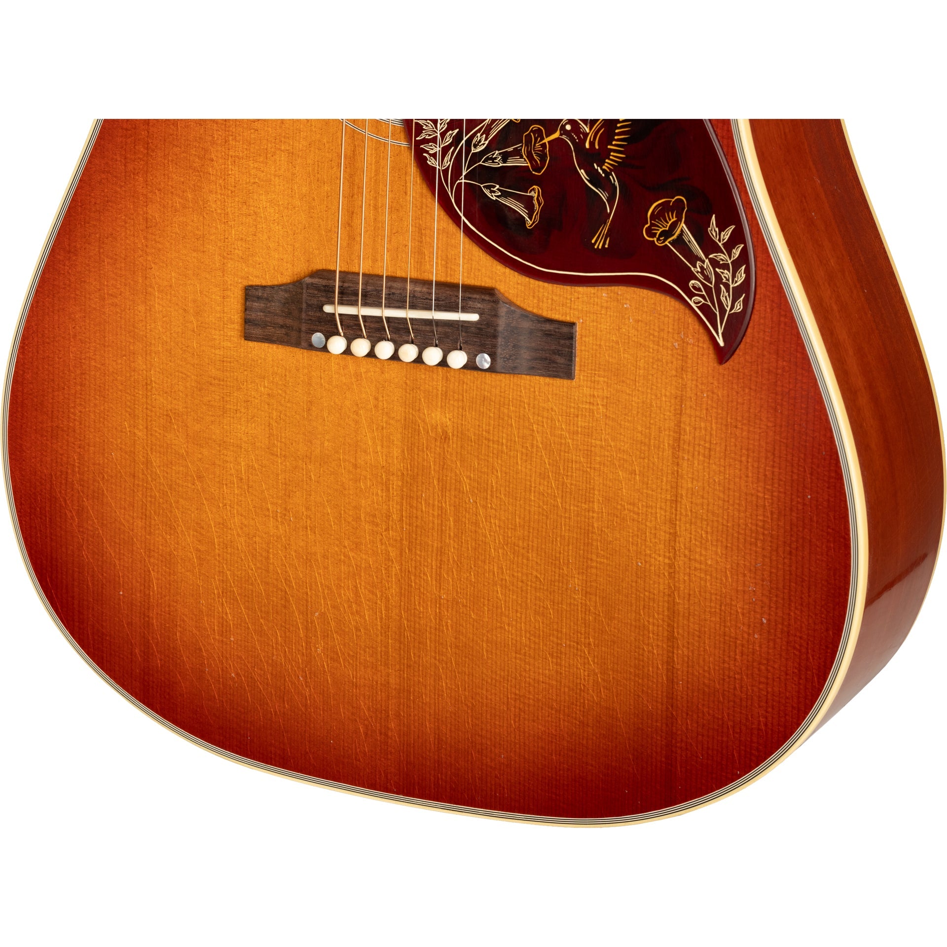Gibson 1960 Hummingbird Acoustic Guitar - Heritage Cherry Sunburst Light Aged