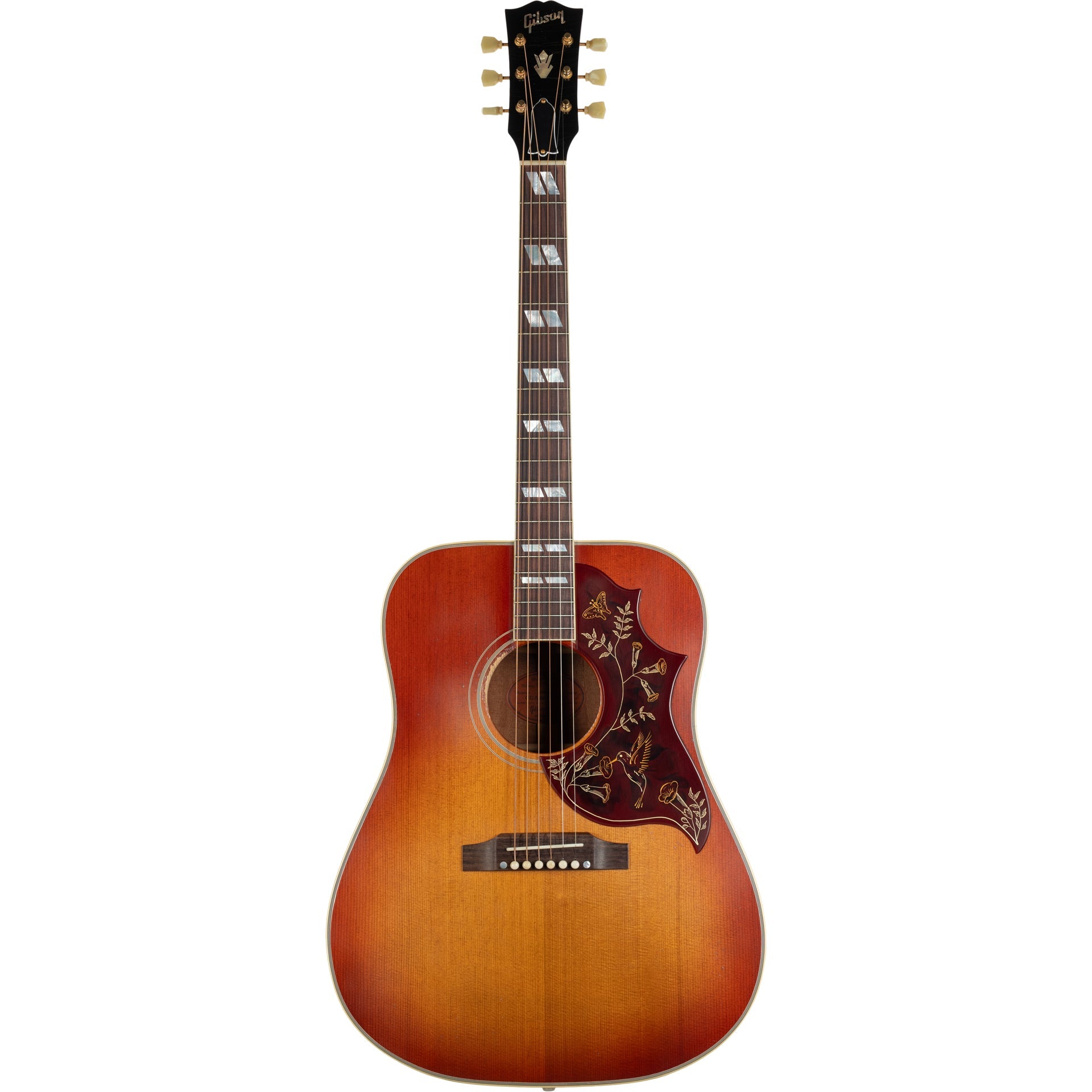 Gibson 1960 Hummingbird Acoustic Guitar - Heritage Cherry Sunburst Light Aged