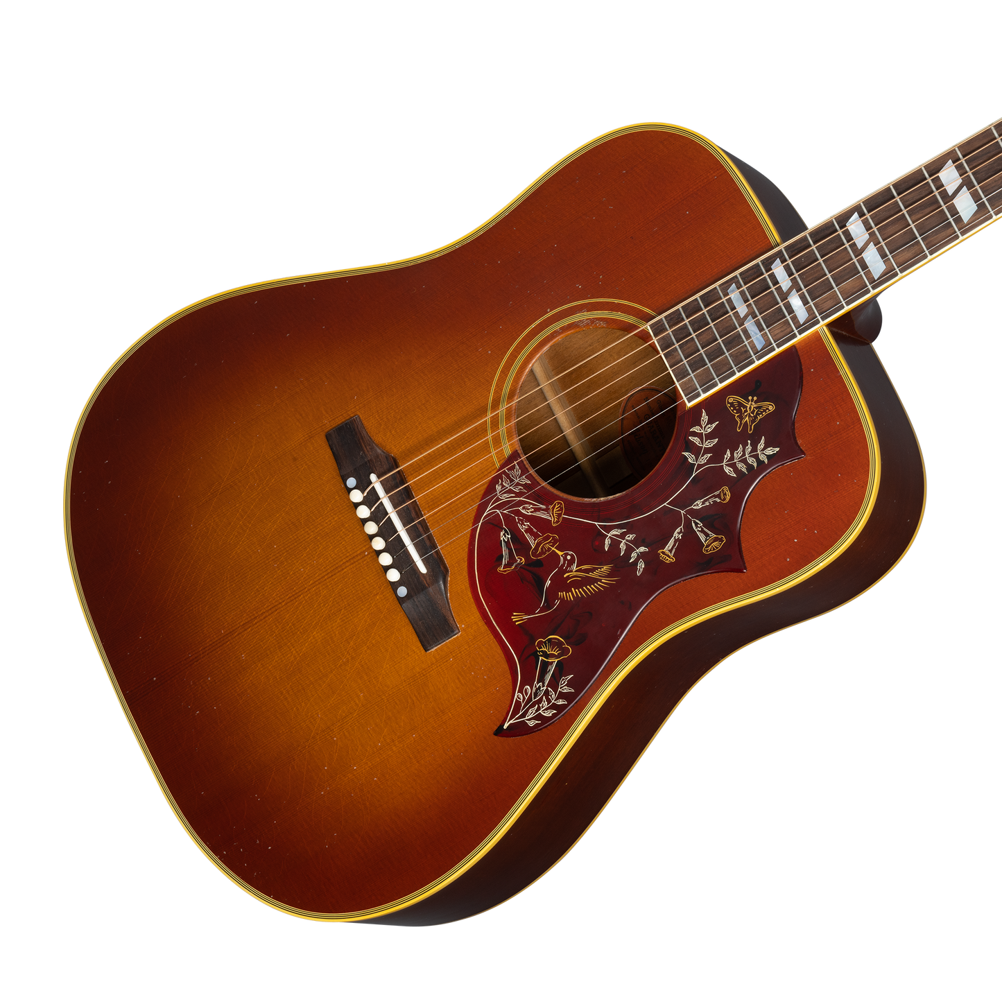 Gibson Custom 1960 Hummingbird Reissue, Light Aged, Heritage Cherry Sunburst