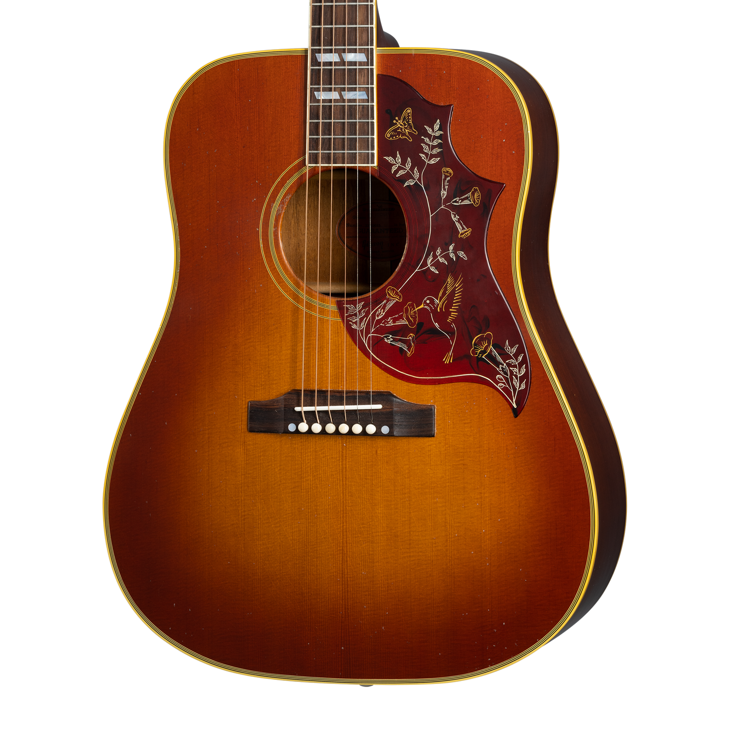Gibson Custom 1960 Hummingbird Reissue, Light Aged, Heritage Cherry Sunburst