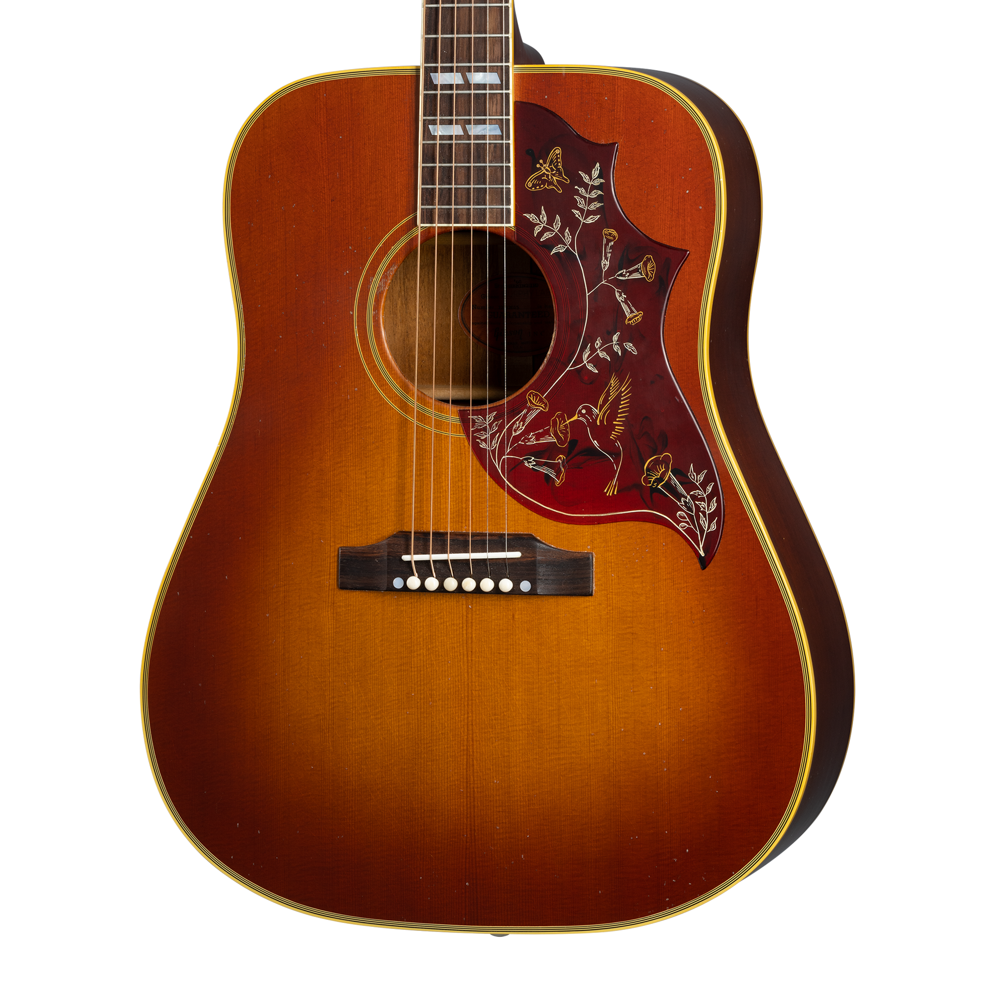 Gibson Custom 1960 Hummingbird Reissue, Light Aged, Heritage Cherry Sunburst