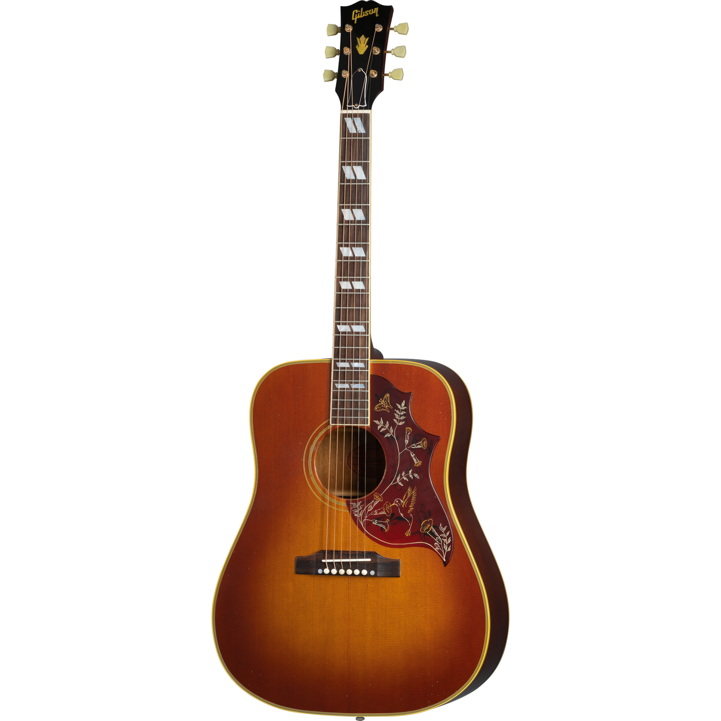 Gibson 1960 Hummingbird Acoustic Guitar - Heritage Cherry Sunburst Light Aged