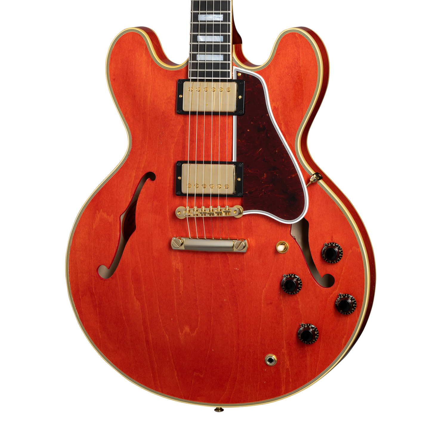 Gibson Custom 1959 ES-355 Reissue, Light Aged, Grapefruit Red