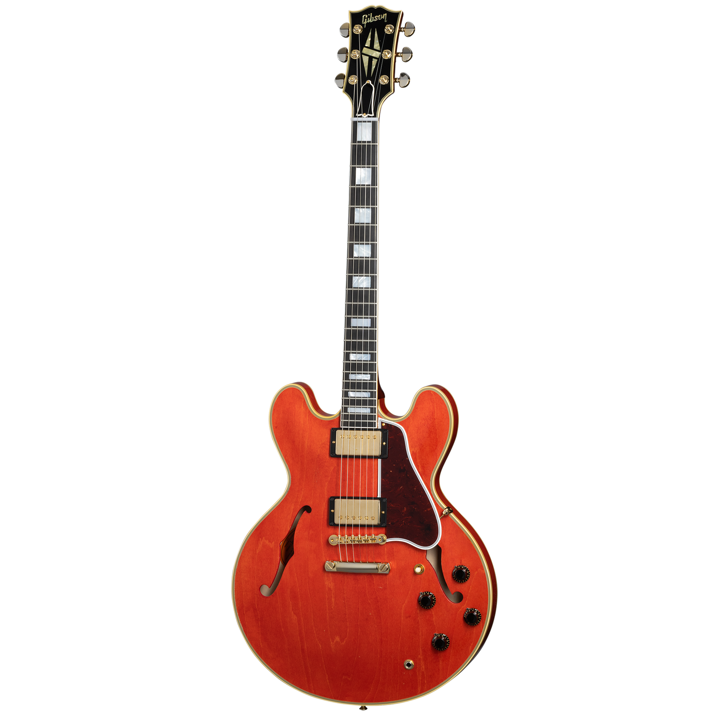 Gibson Custom 1959 ES-355 Reissue, Light Aged, Grapefruit Red