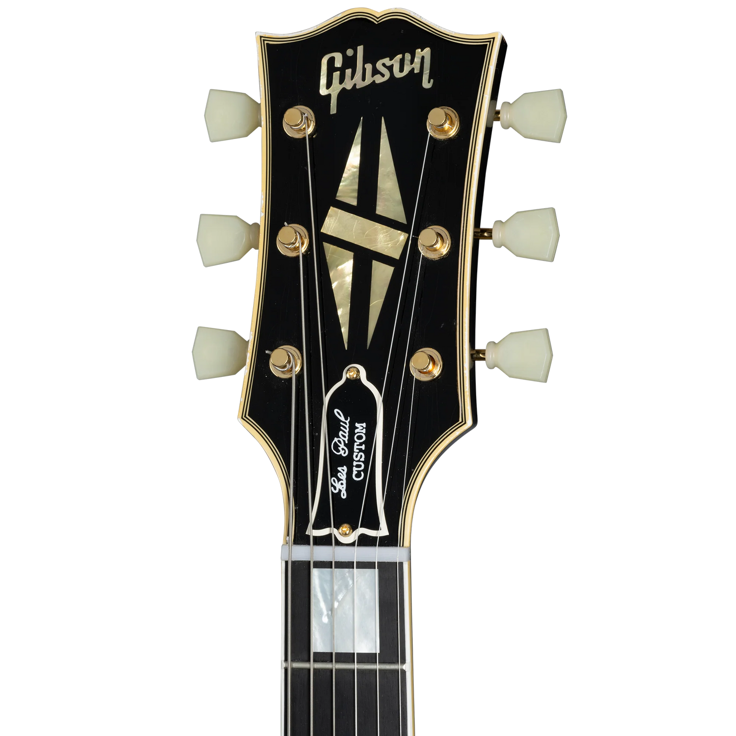 Gibson Custom 1957 Les Paul Custom Reissue 3-Pickup, Light Aged, Ebony