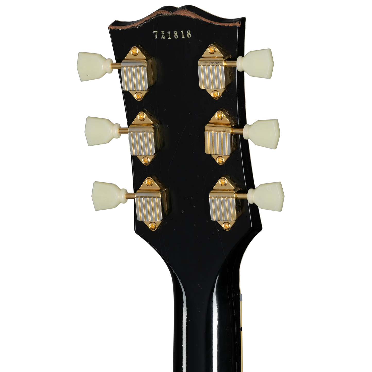 Gibson Custom 1957 Les Paul Custom Reissue 3-Pickup, Light Aged, Ebony