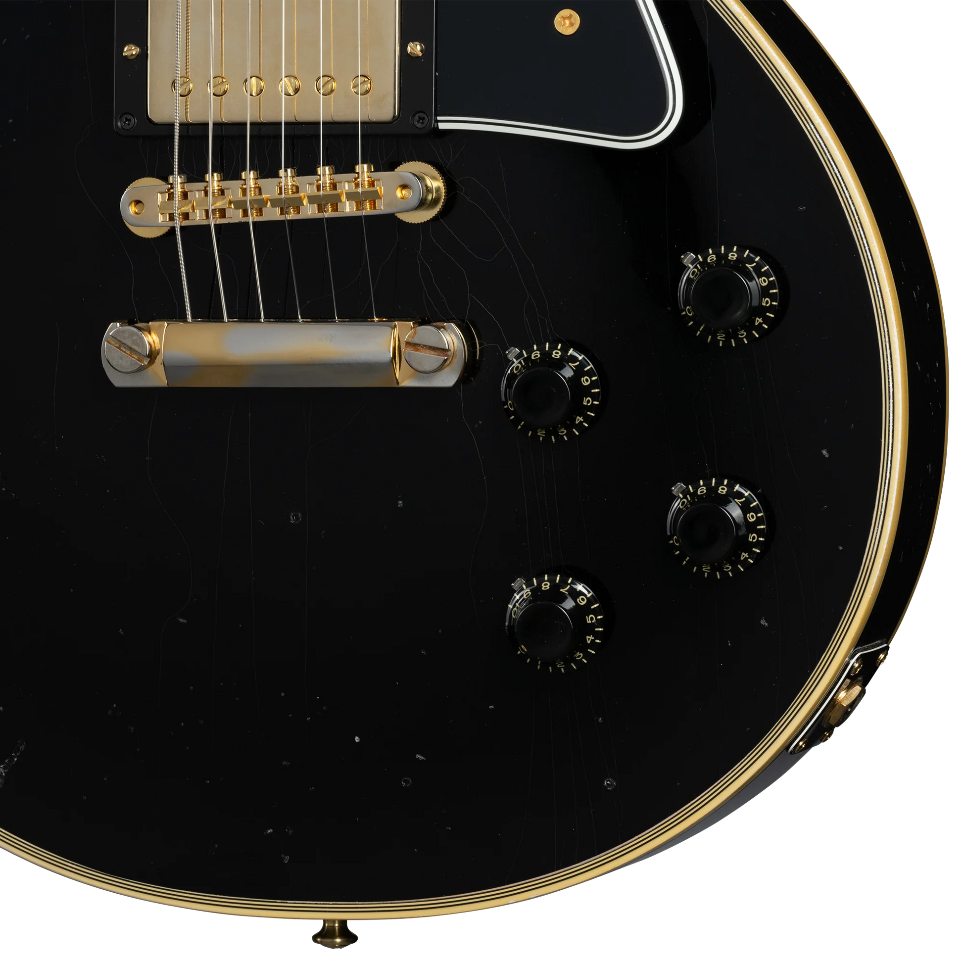 Gibson Custom 1957 Les Paul Custom Reissue 3-Pickup, Light Aged, Ebony