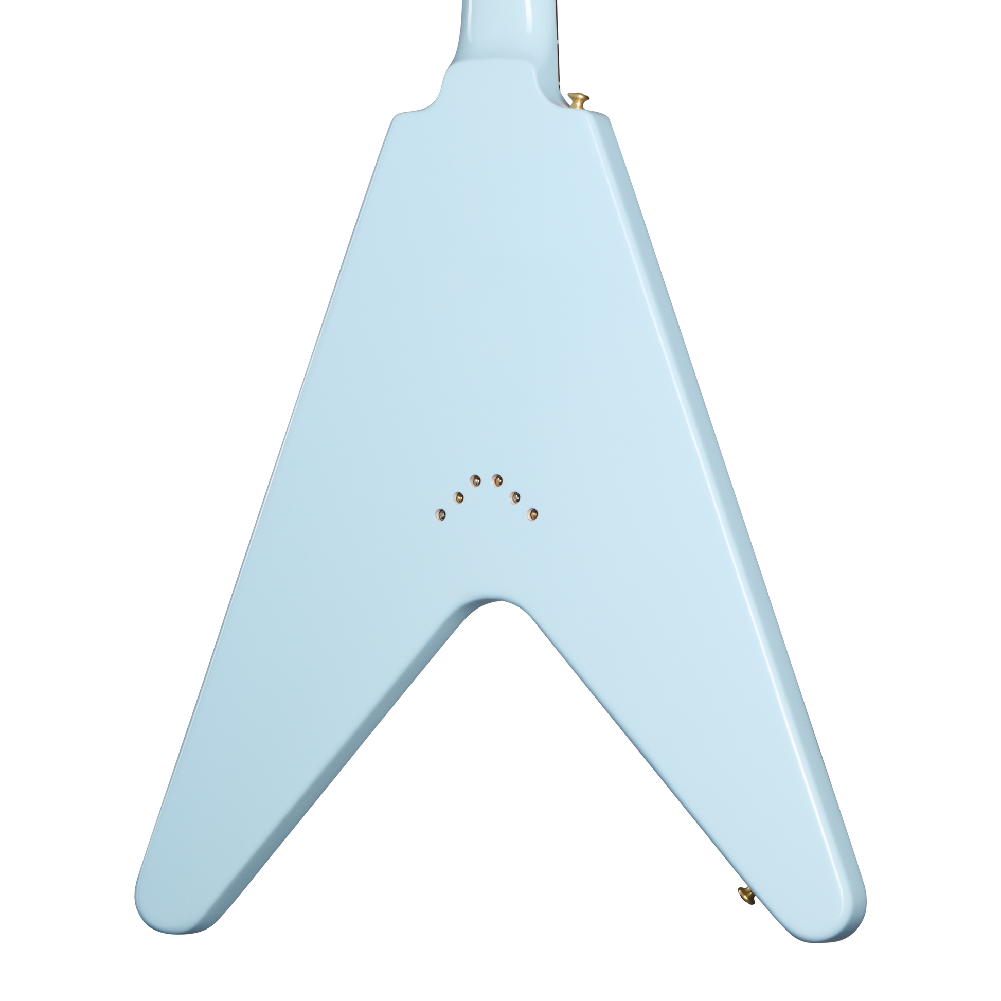 Gibson Custom 1958 Korina Flying V Reissue, Frost Blue VOS