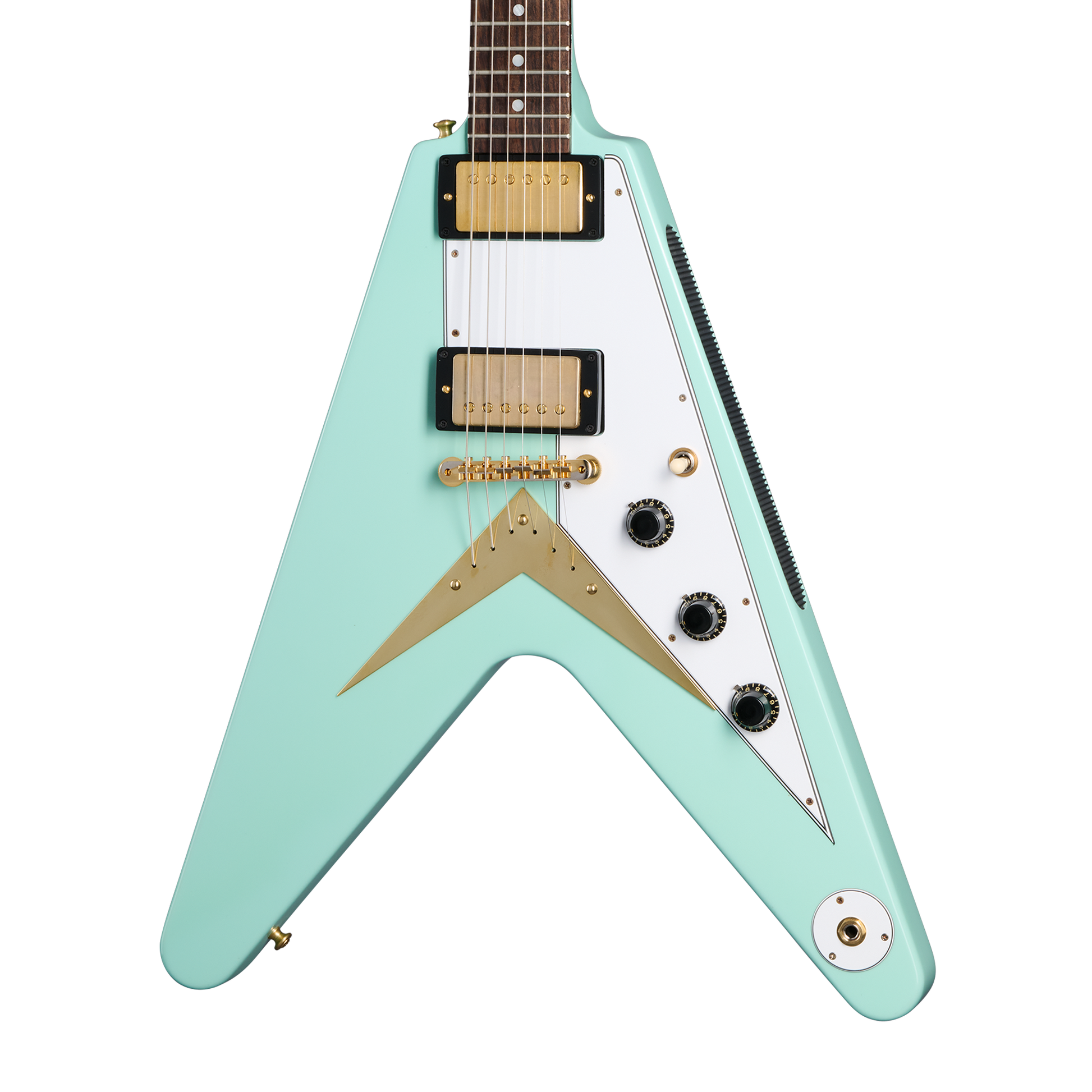 Gibson Custom 1958 Korina Flying V Reissue, Kerry Green VOS