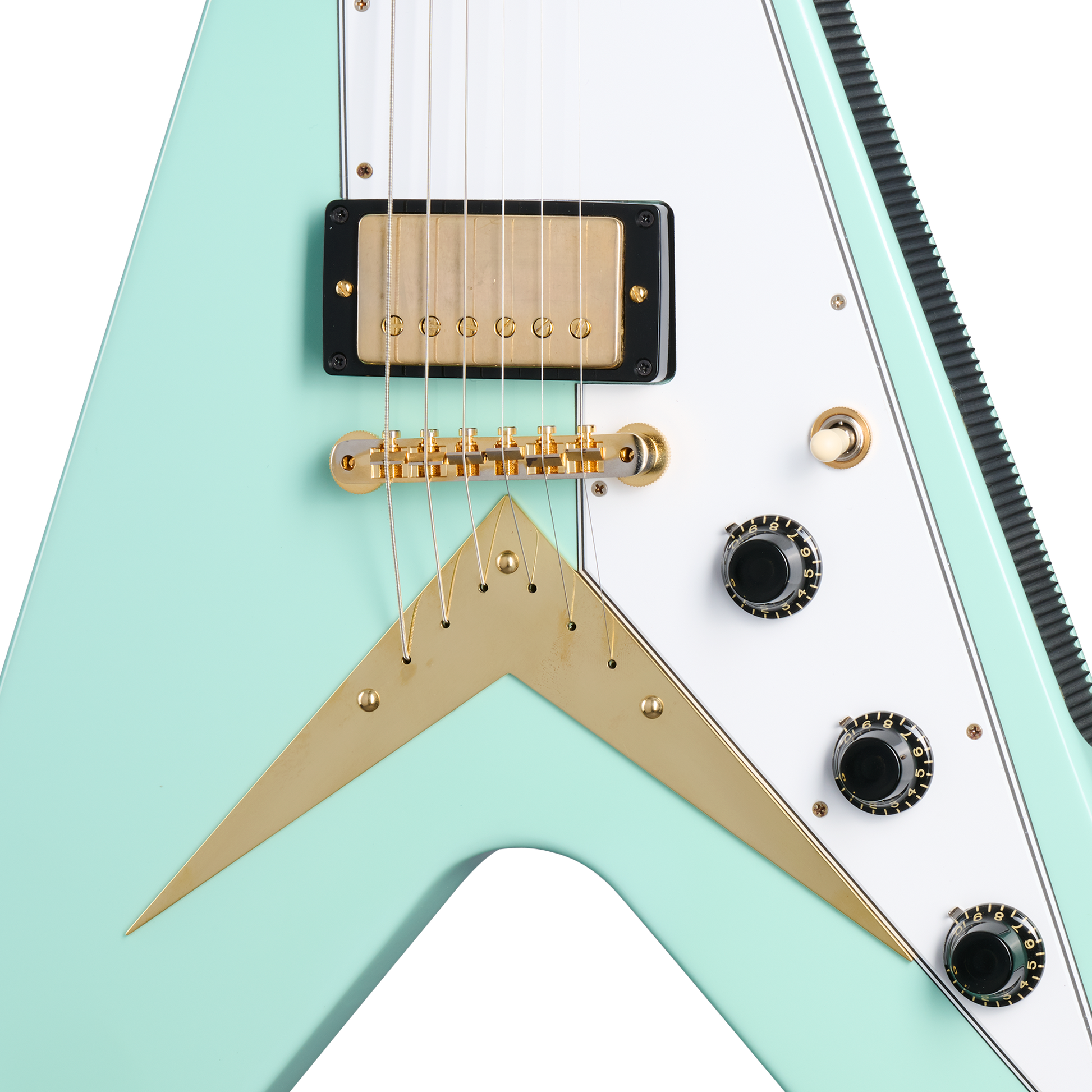 Gibson Custom 1958 Korina Flying V Reissue, Kerry Green VOS