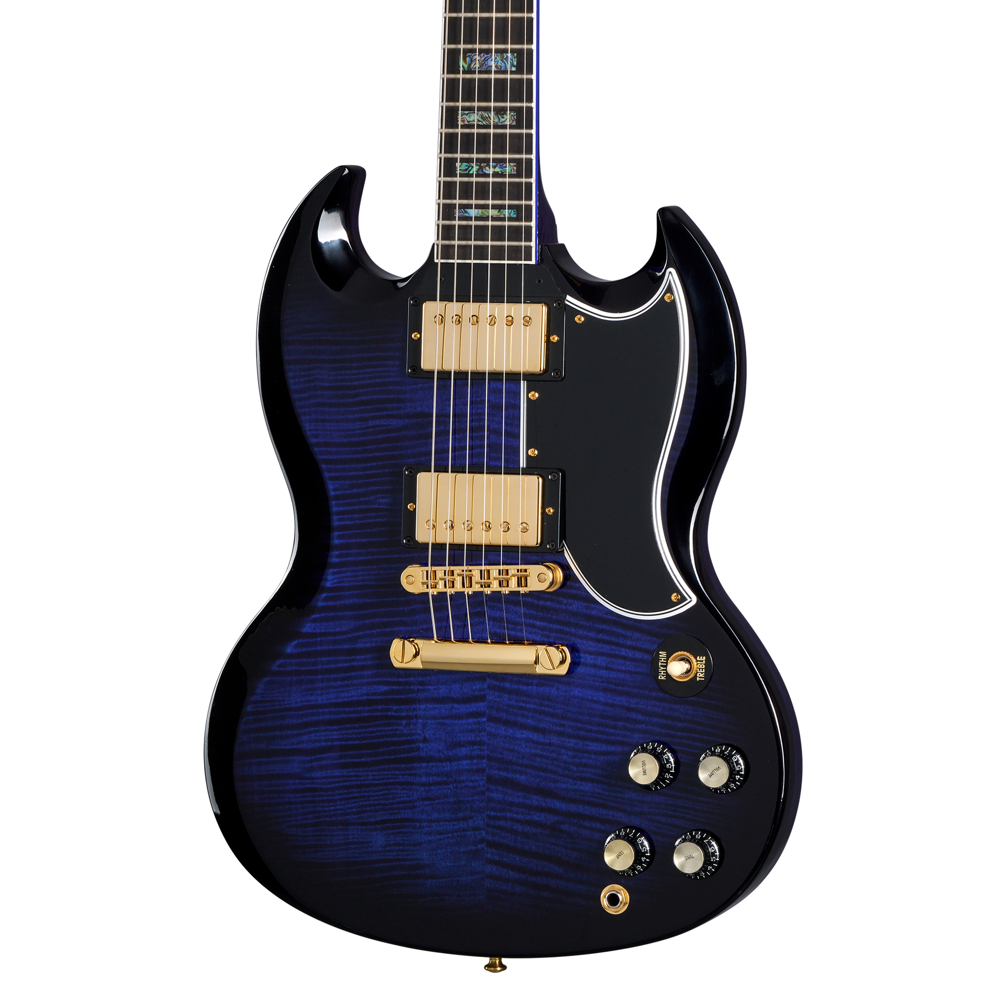 Gibson Custom SG Custom Figured 2-Pickup, Exclusive, Blue Widow