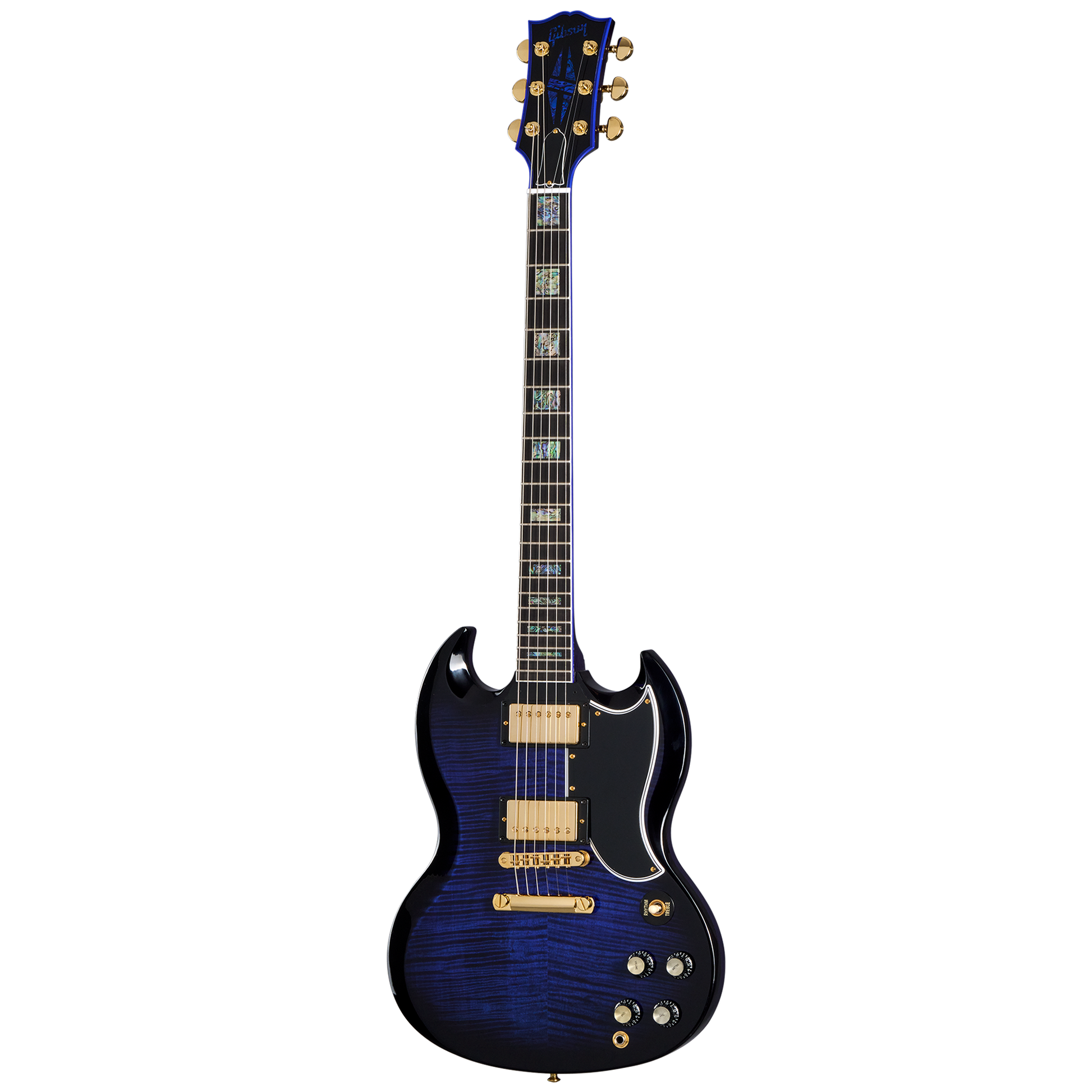 Gibson Custom SG Custom Figured 2-Pickup, Exclusive, Blue Widow