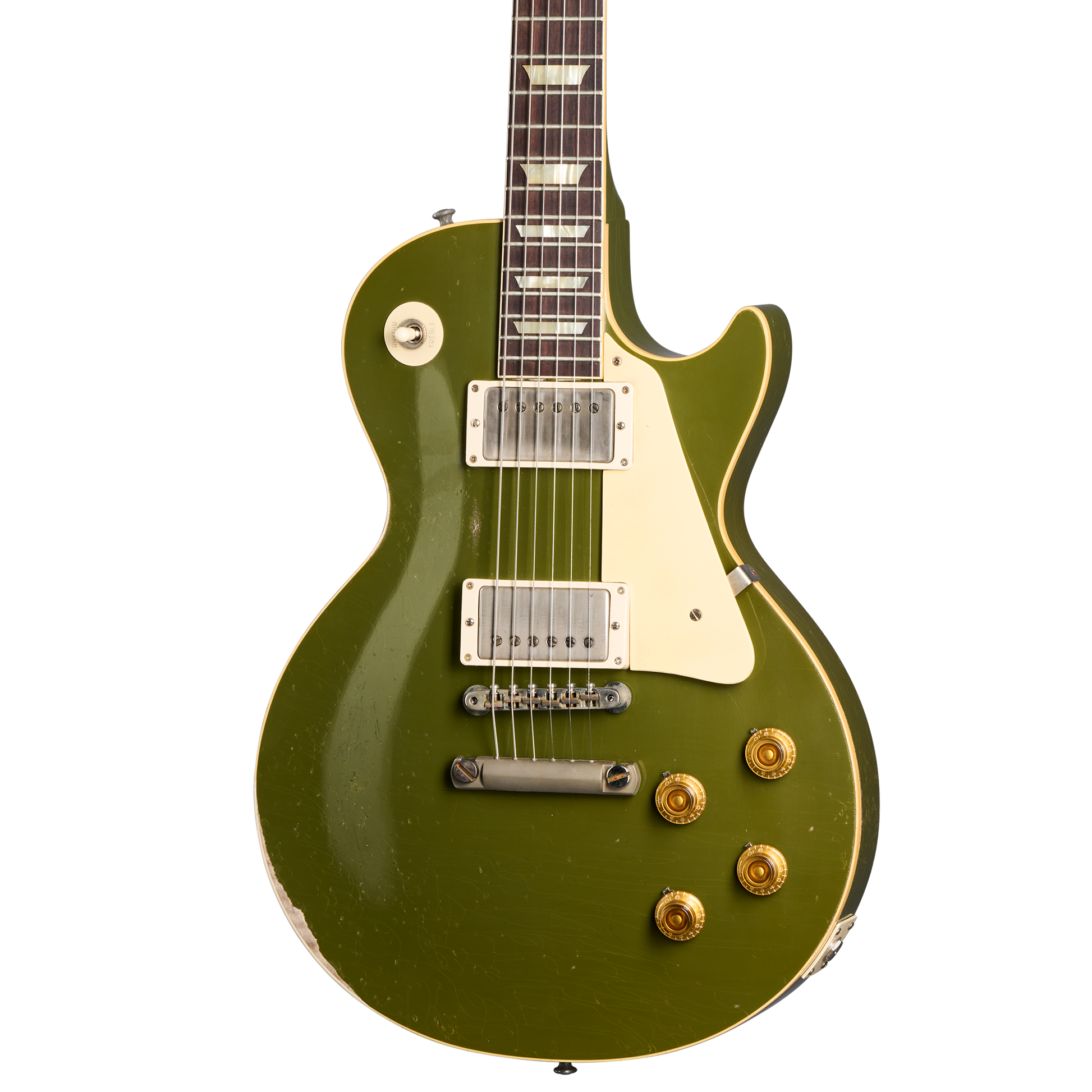 Gibson Custom 1958 Les Paul Standard, Heavy Aged, Olive Drab