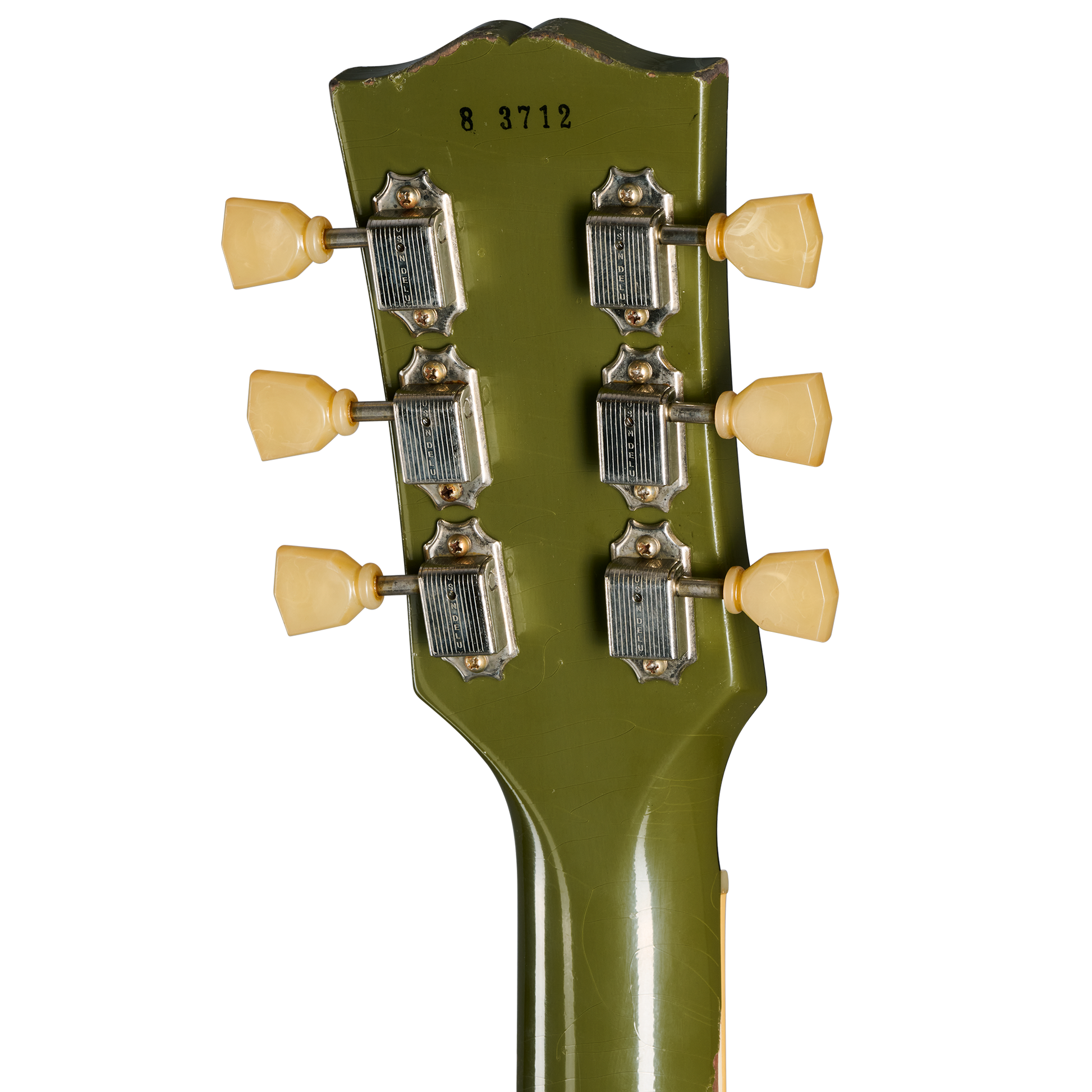 Gibson Custom 1958 Les Paul Standard, Heavy Aged, Olive Drab