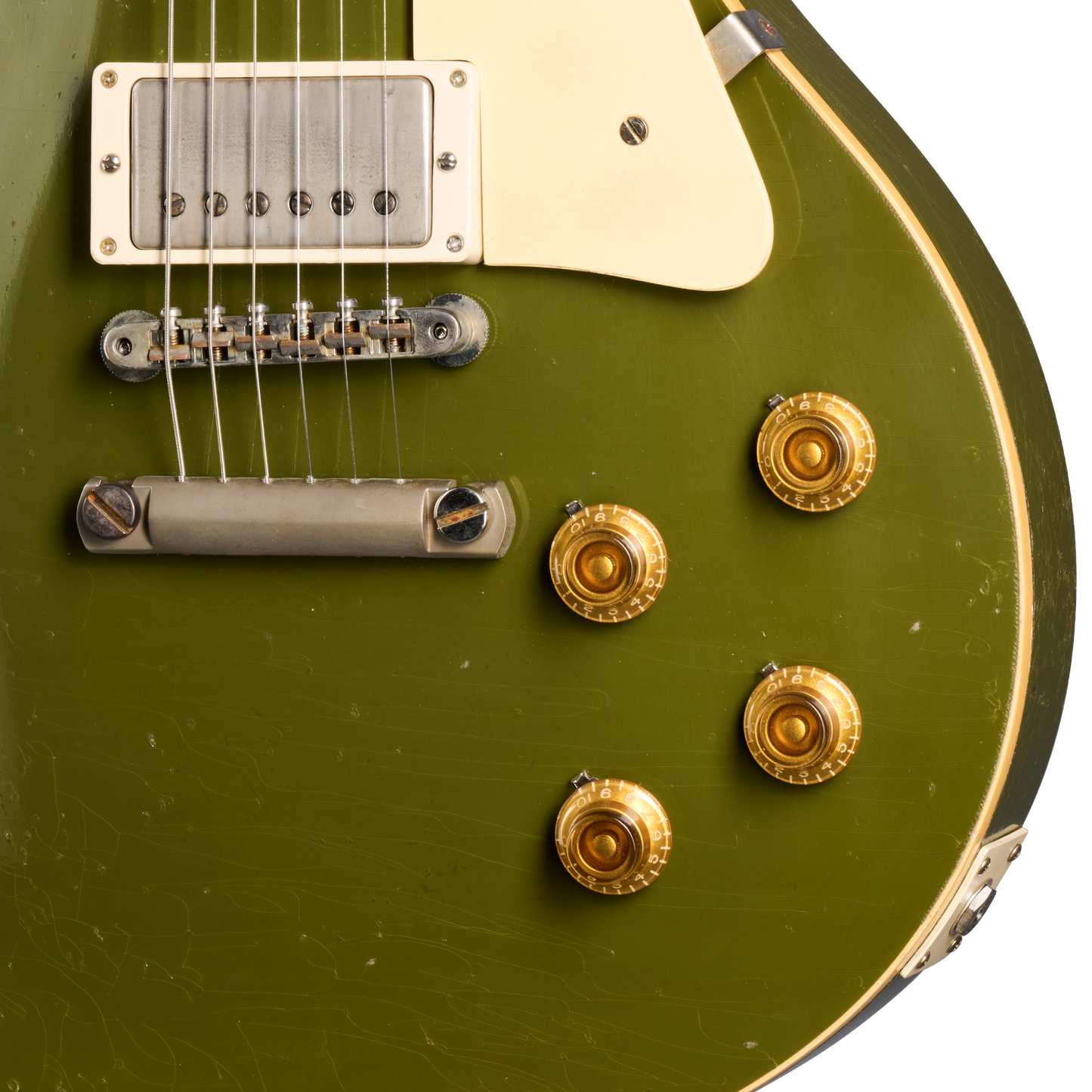Gibson Custom 1958 Les Paul Standard, Heavy Aged, Olive Drab