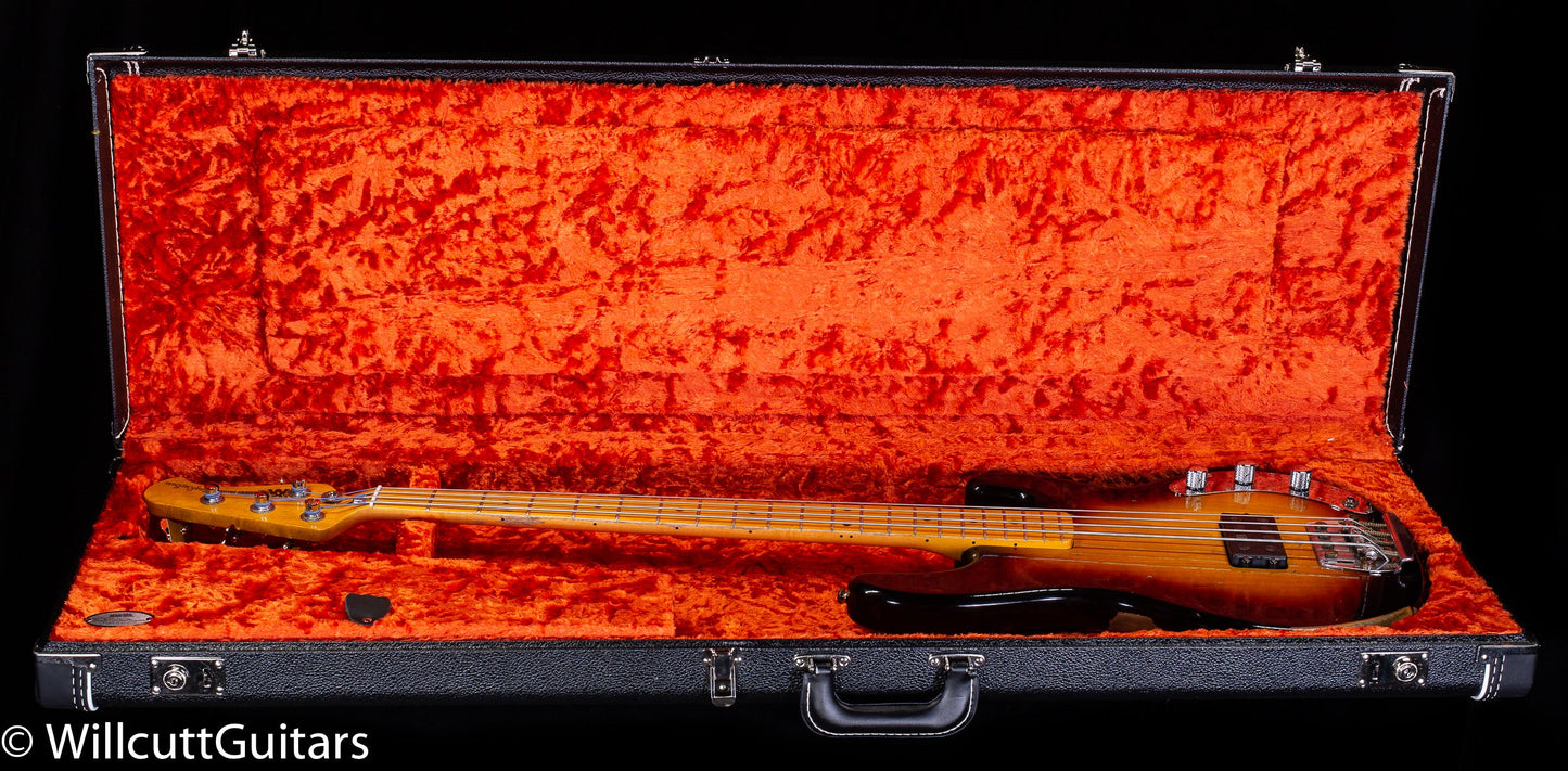 Ernie Ball Music Man Cliff Williams StingRay Bass Back in Burst Bass Guitar