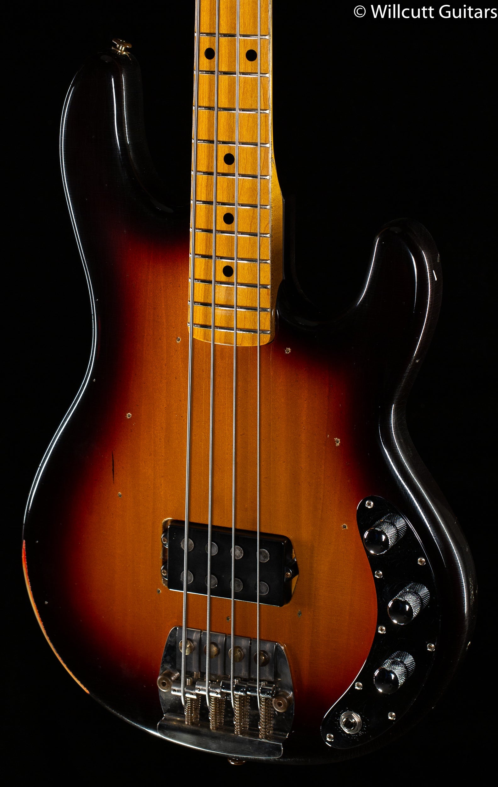 Ernie Ball Music Man Cliff Williams StingRay Bass Back in Burst Bass Guitar