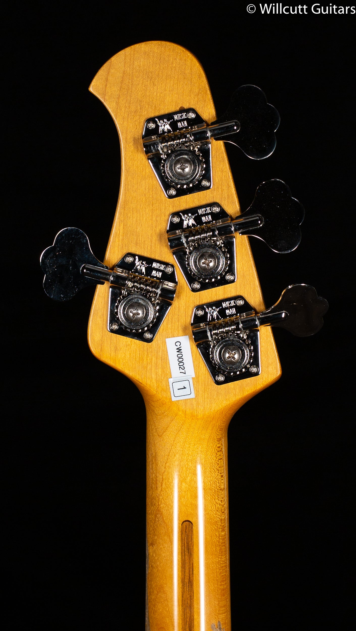 Ernie Ball Music Man Cliff Williams StingRay Bass Back in Burst Bass Guitar