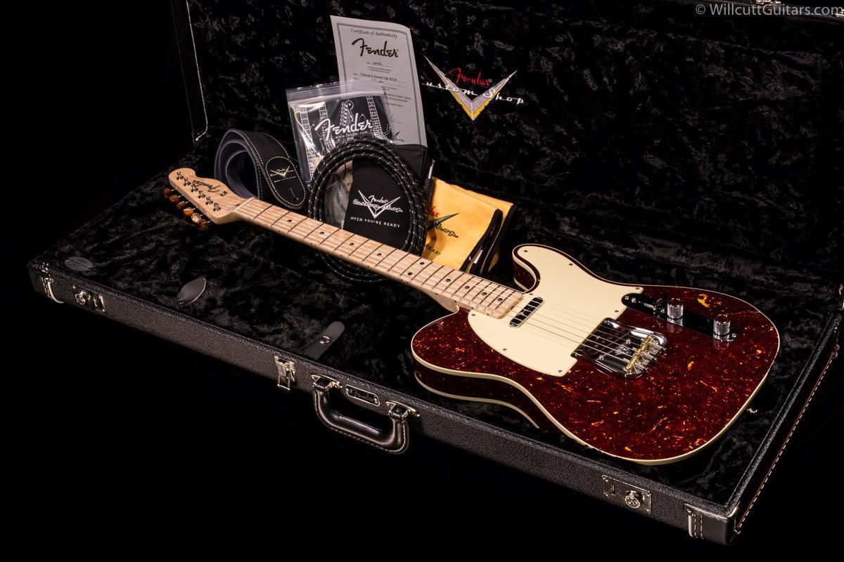 Fender Custom Shop Tortoise Covered Telecaster NOS, Masterbuilt Dennis Galuszka