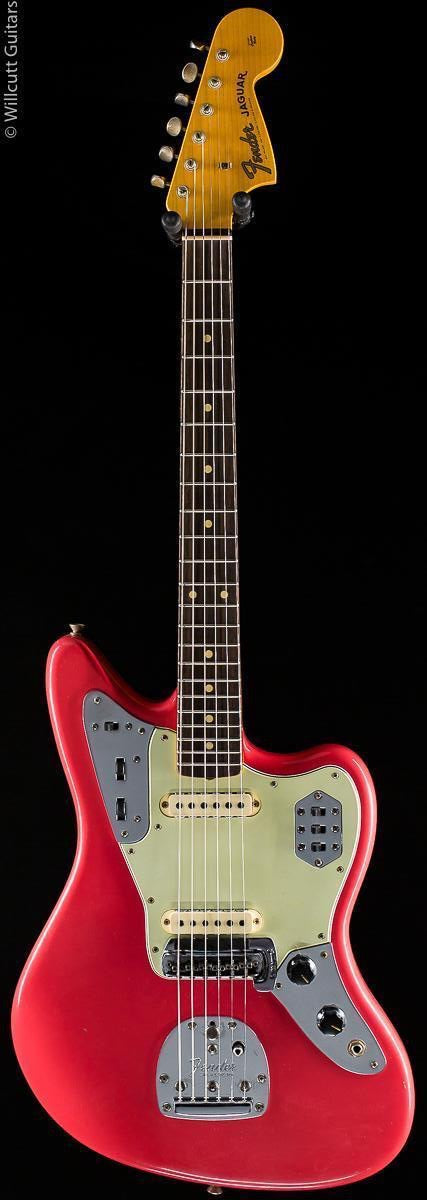 Fender Custom Shop 1963 Jaguar Journeyman Relic Faded Fiesta Red